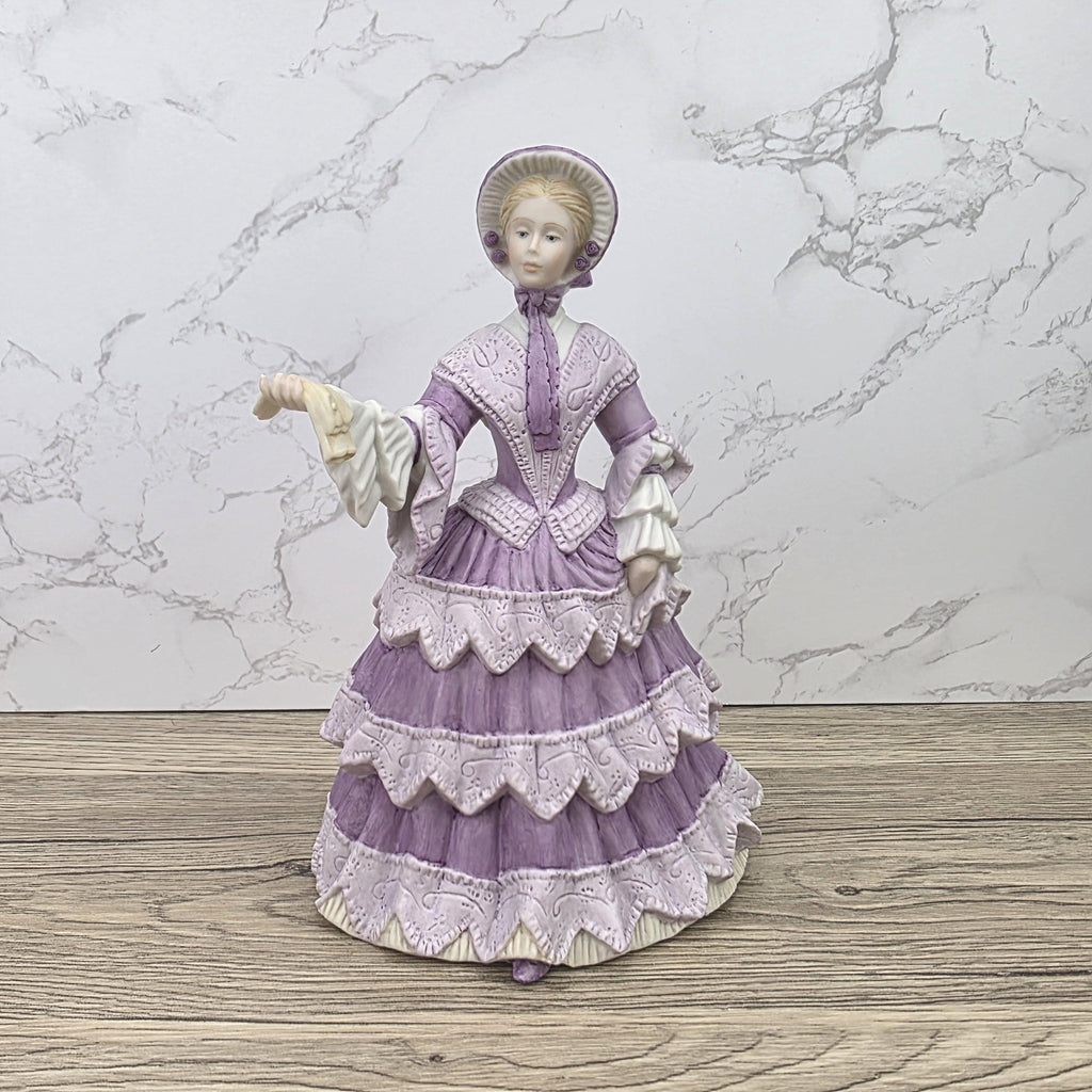 Wedgwood Exhibition 1851 Limited Edition Porcelain Lady Figurine No 342 Fine Vintage Collectible