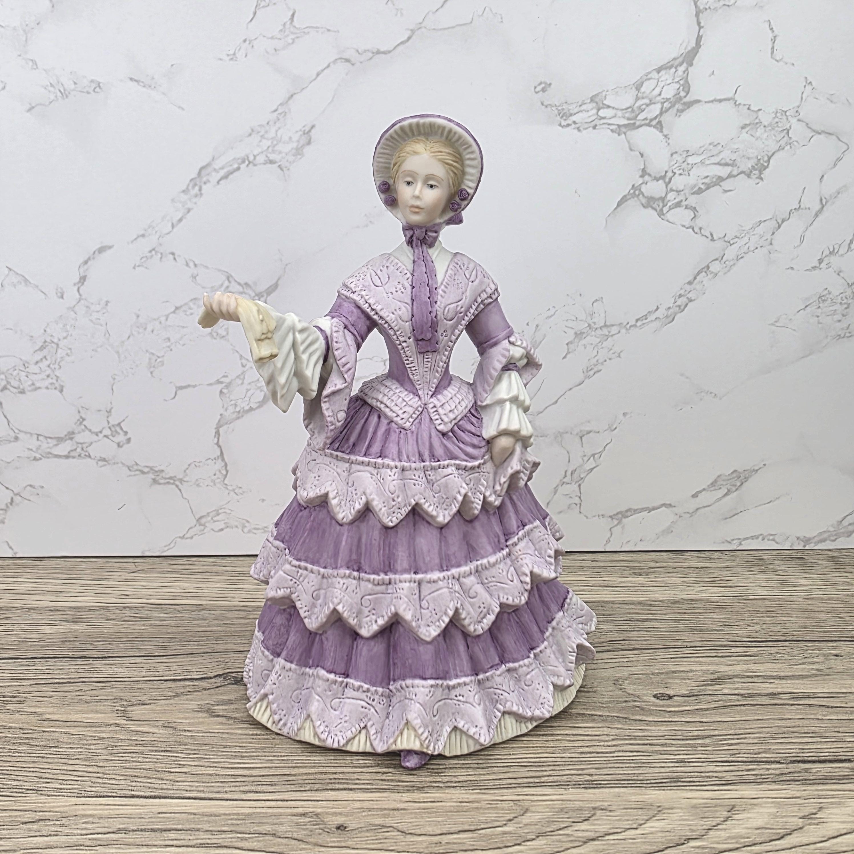 Wedgwood Exhibition 1851 Limited Edition Porcelain Lady Figurine No 342 Fine Vintage Collectible