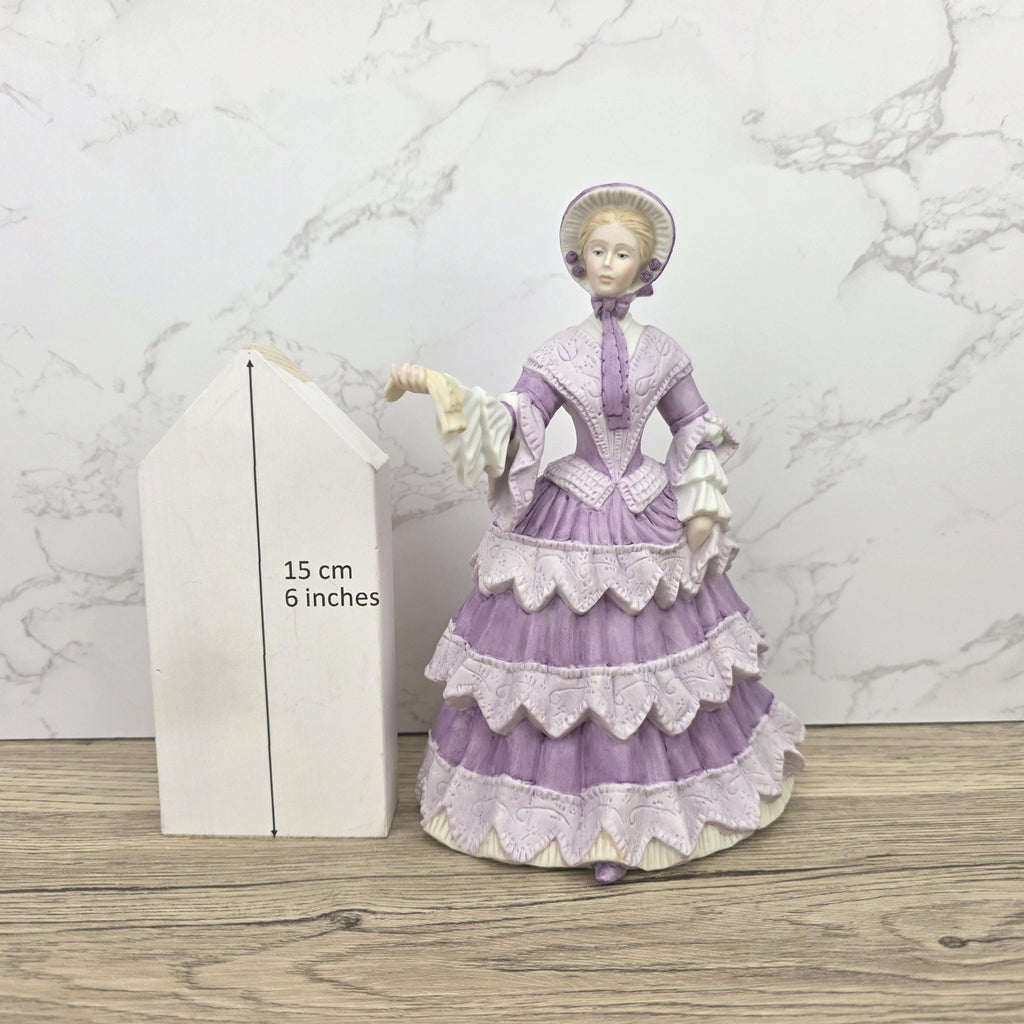 Wedgwood Exhibition 1851 Limited Edition Porcelain Lady Figurine No 342 Fine Vintage Collectible