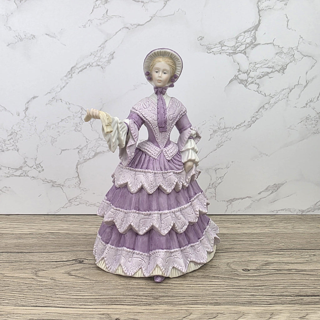 Wedgwood Exhibition 1851 Limited Edition Porcelain Lady Figurine No 342 Fine Vintage Collectible