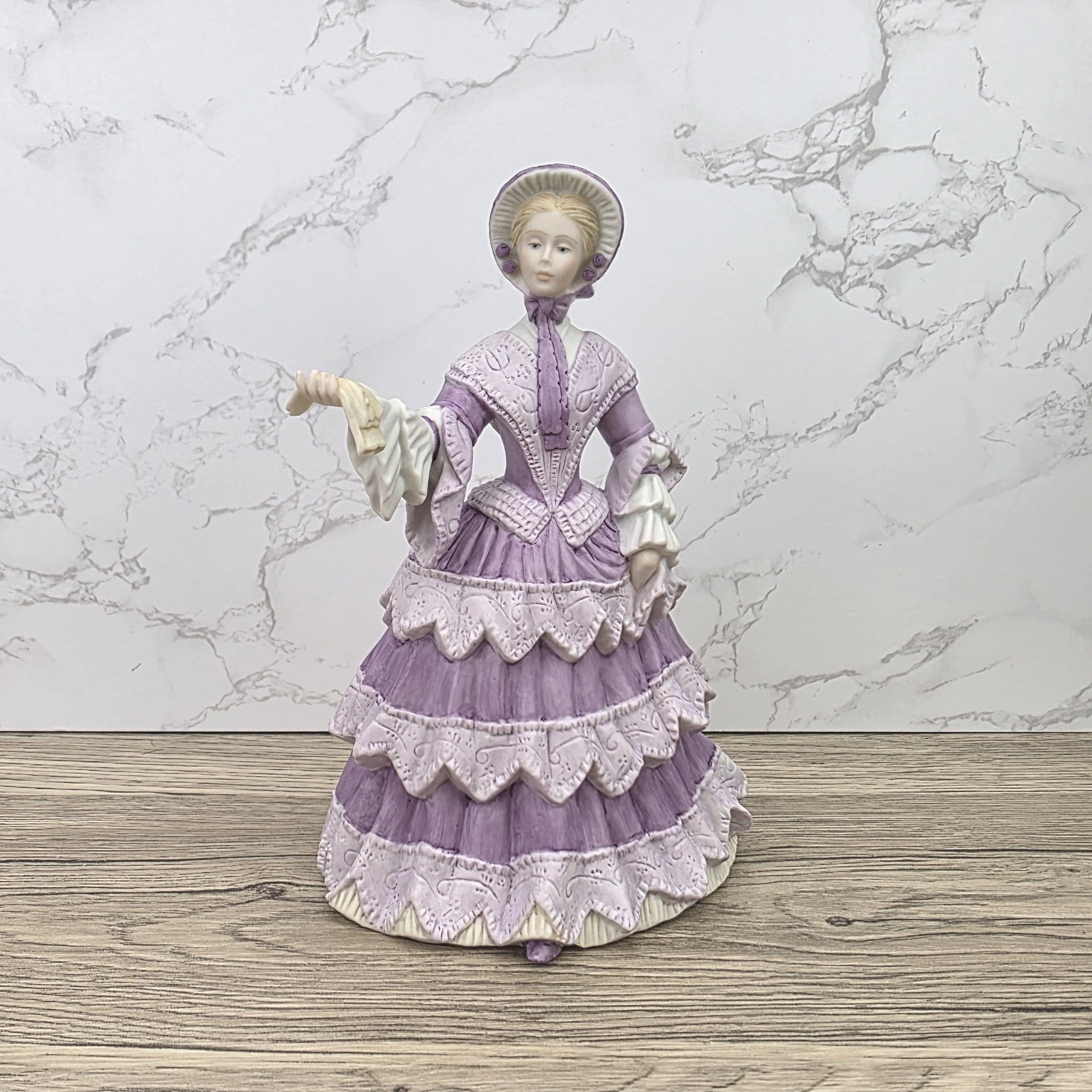 Wedgwood Exhibition 1851 Limited Edition Porcelain Lady Figurine No 342 Fine Vintage Collectible