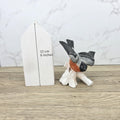 Vintage Hummel F&W Goebel CV62 Porcelain Bullfinch Bird Figurine 1976 Model 38 018-11 German Sculpture