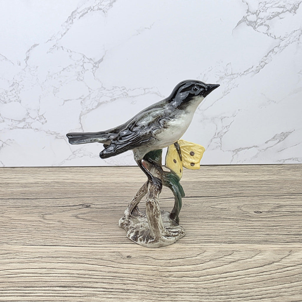 Vintage Goebel Hummel Bird Figurine Lang 3 1966 West Germany Hand Painted Porcelain Collectible Sculpture