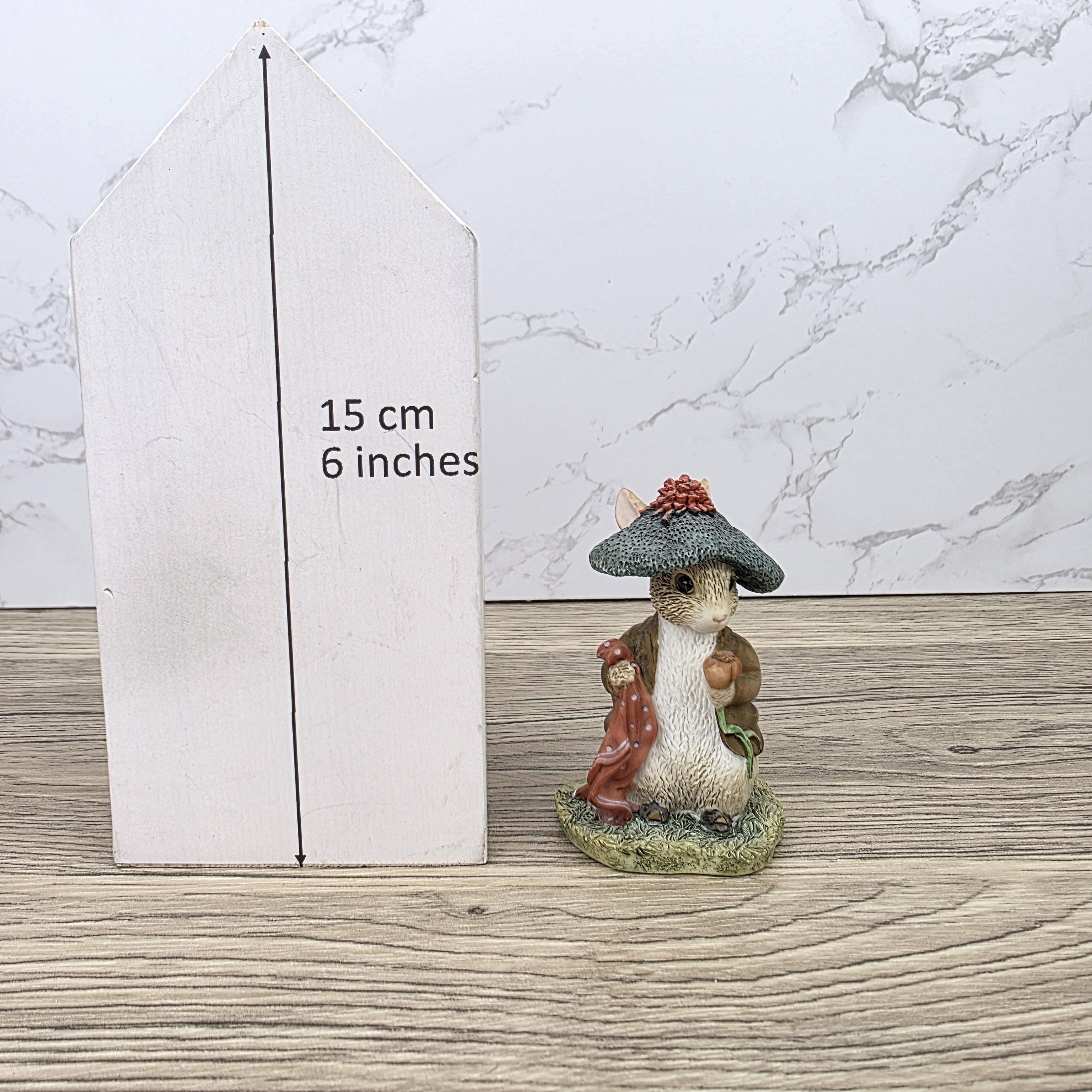 Beatrix Potter Benjamin Bunny Mini Figurine A1150 2001 Border Fine Arts Collectible Figure