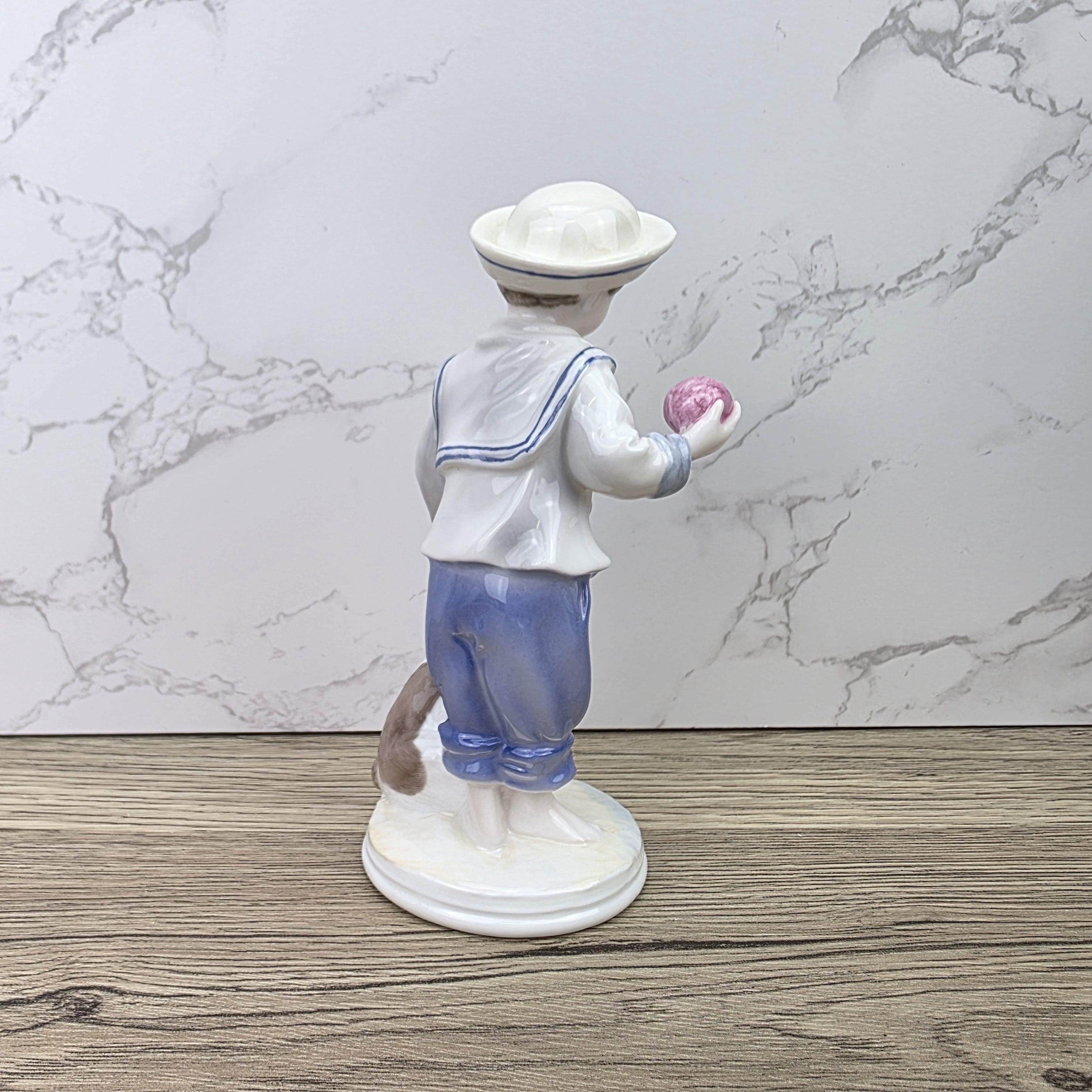 My Pal Boy With Dog Figurine Coalport Faye Whittaker Limited Edition Bone China Collectible Figure