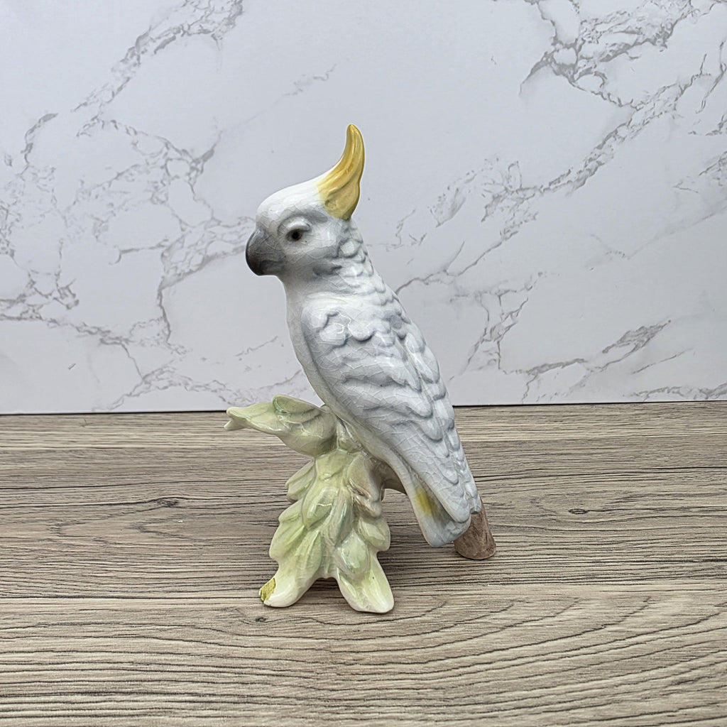 Hummel Goebel Bird Figurine Vintage West Germany Porcelain Parrot Sculpture Collectible