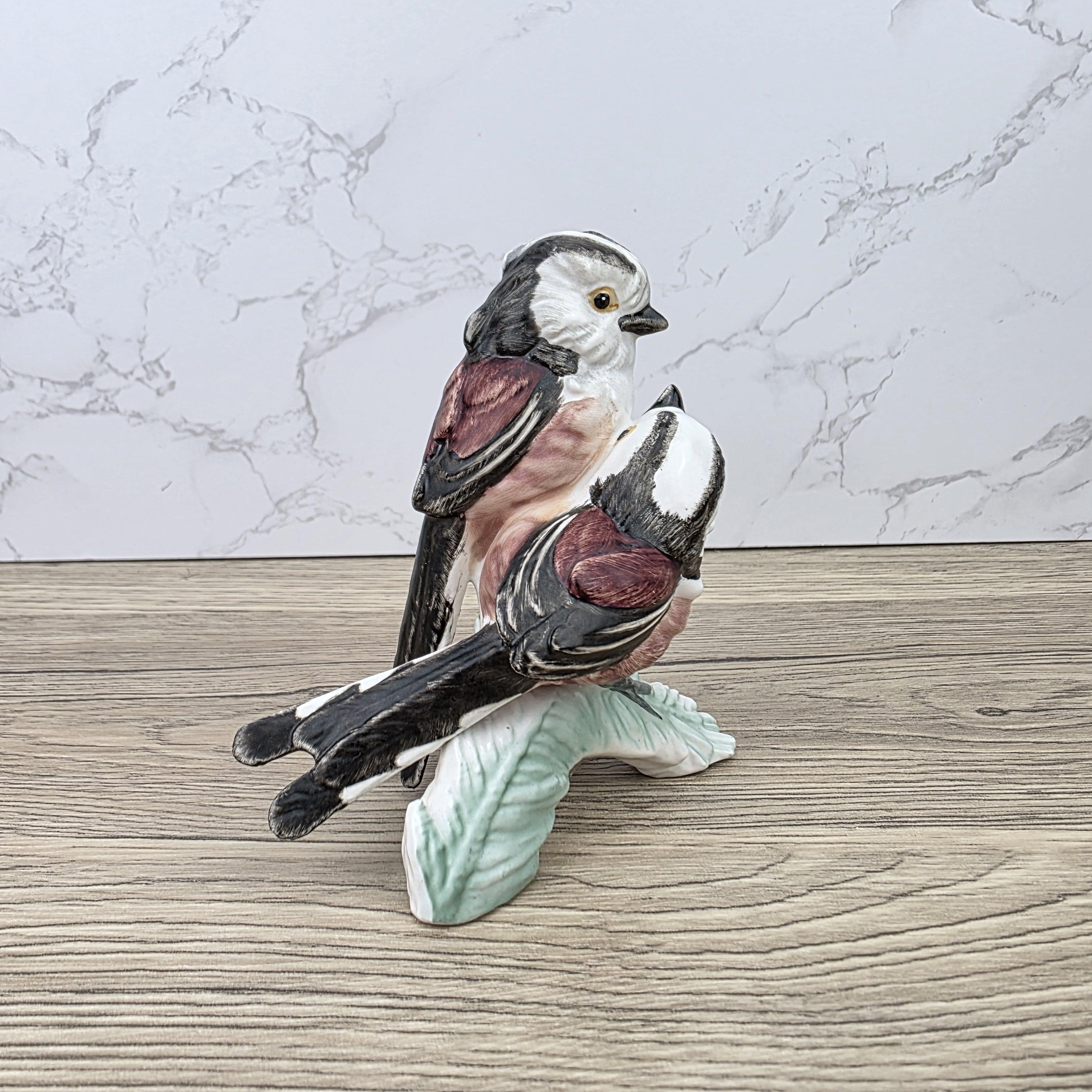 Goebel Hummel Long-tailed Tit Bird Figurine Vintage German Porcelain Schwanzmeise Collectible