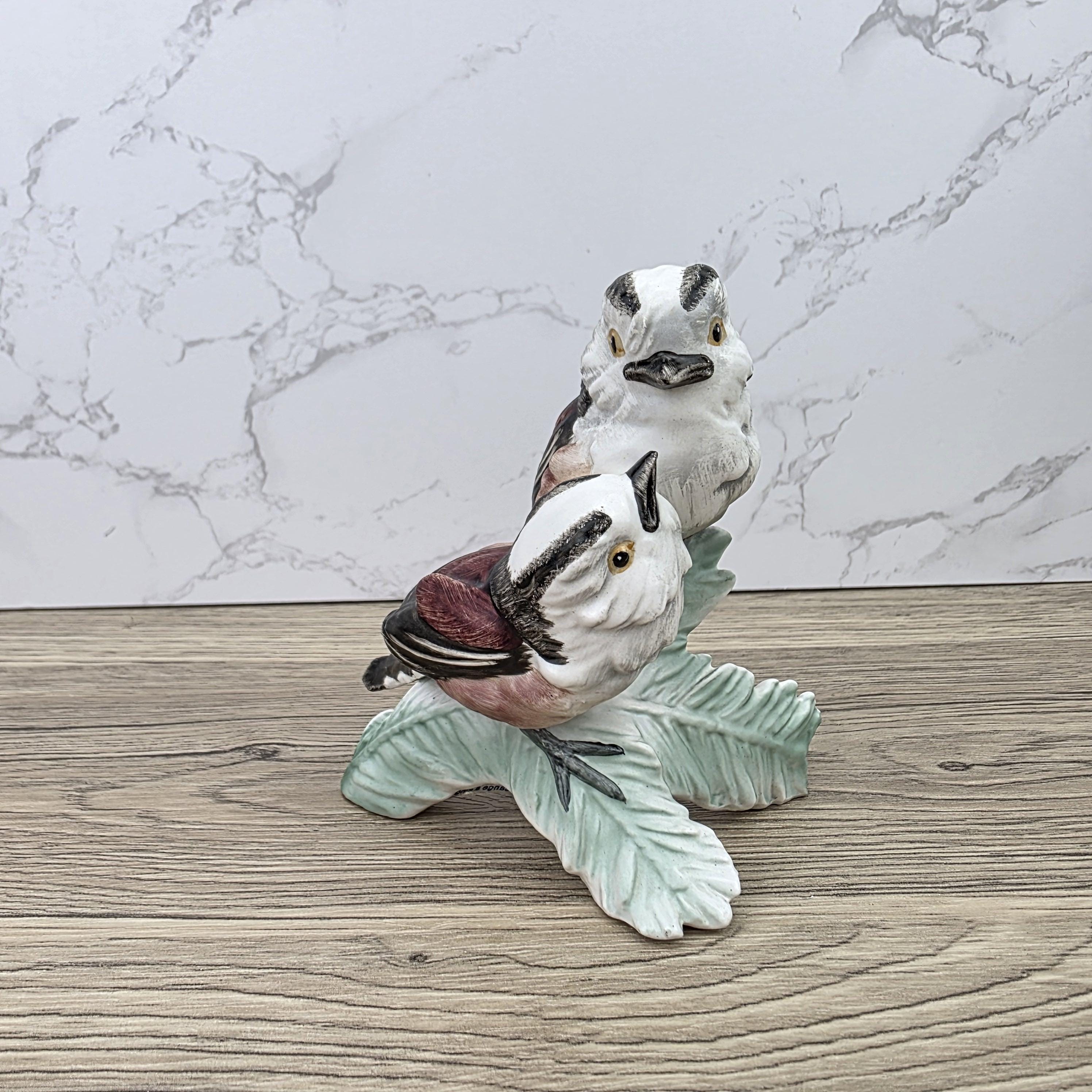 Goebel Hummel Long-tailed Tit Bird Figurine Vintage German Porcelain Schwanzmeise Collectible