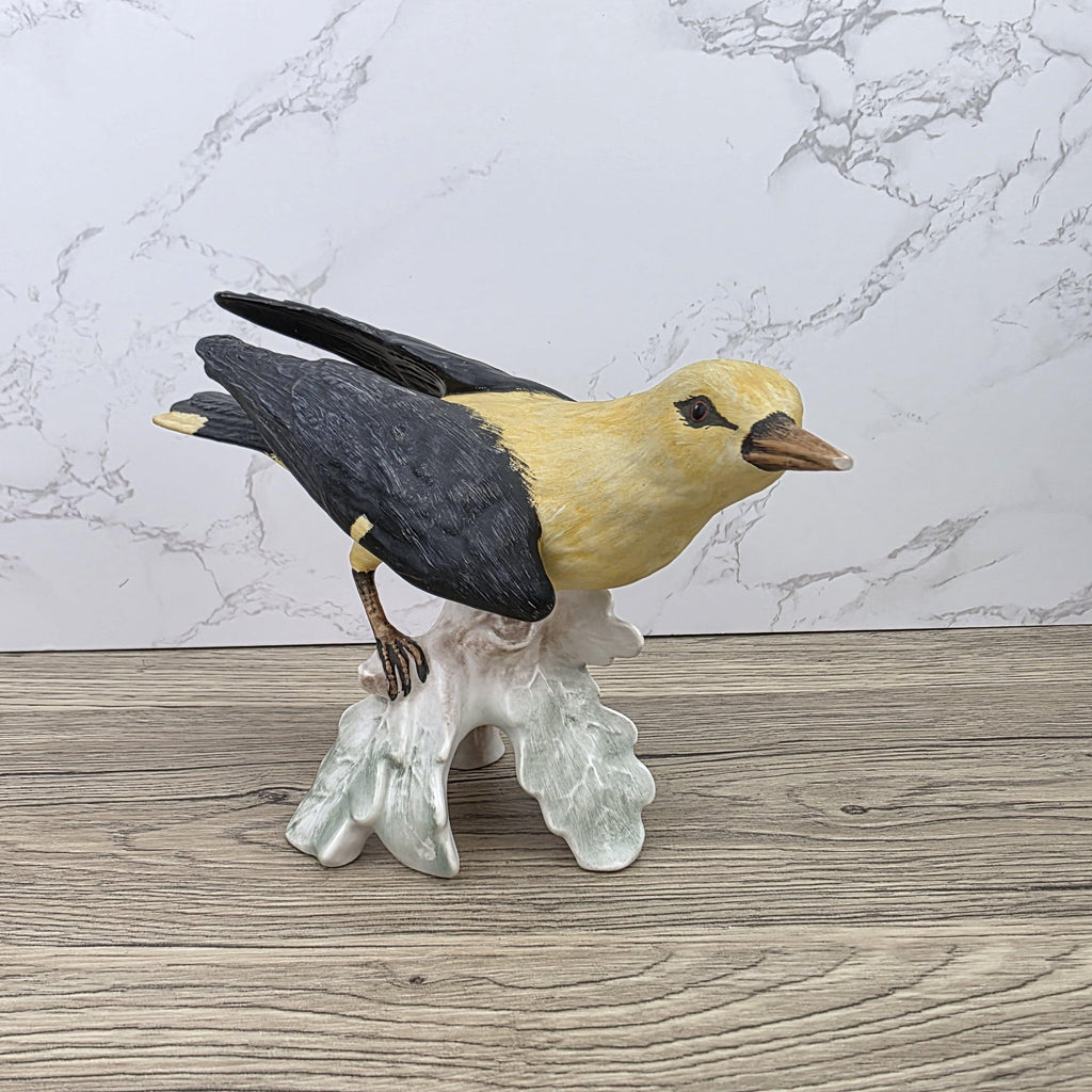 Goebel Golden Oriole Bird Figurine CV89 | West Germany Porcelain | Vintage Wildlife Sculpture Decor Collectible