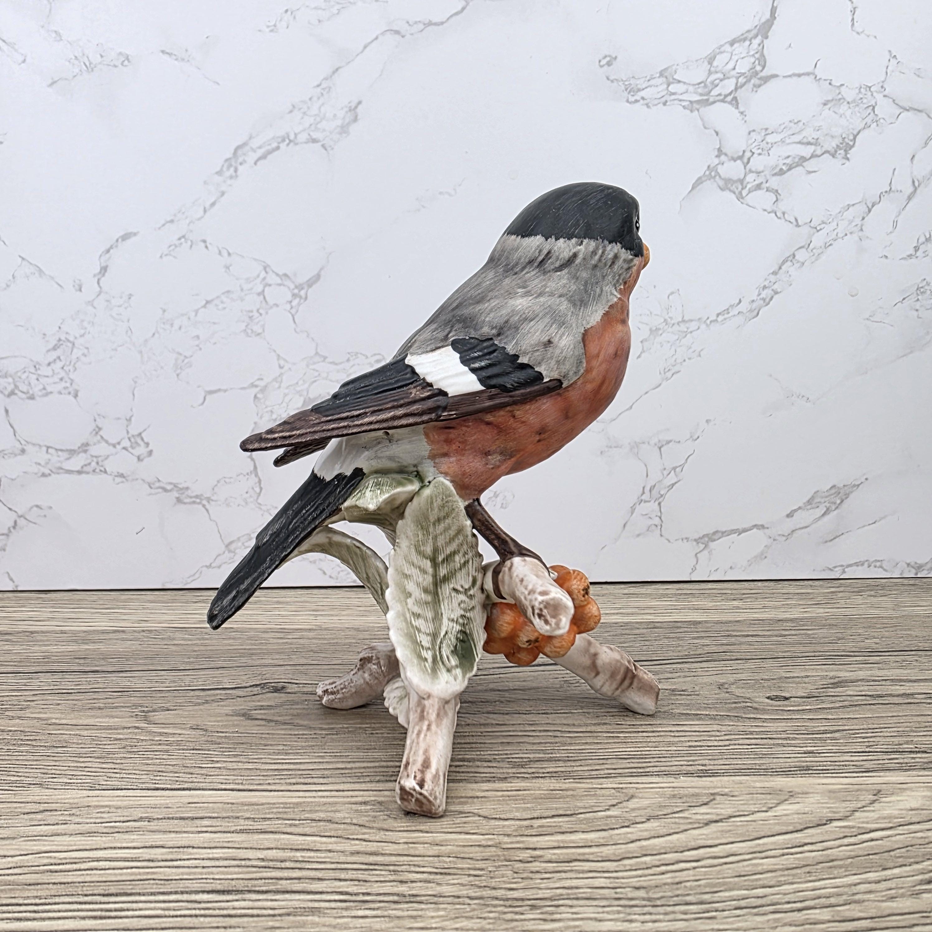 Hummel Goebel Bullfinch Bird Figurine 3813016 | W Germany Porcelain | Vintage Wildlife Collectible Decor Sculpture