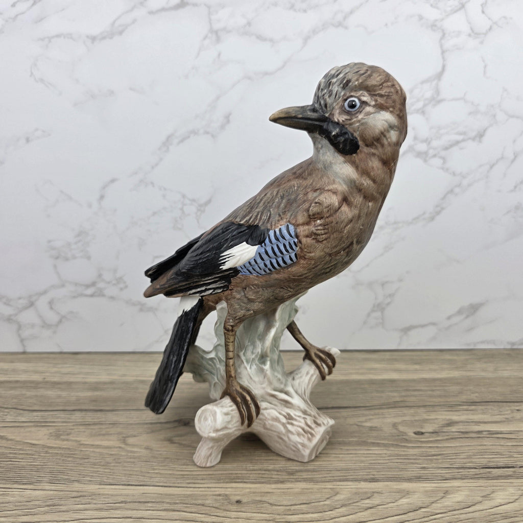 Vintage Goebel Porcelain Bird Figurine Made in W. Germany | Hand Painted Porcelain Sculpture Collectible