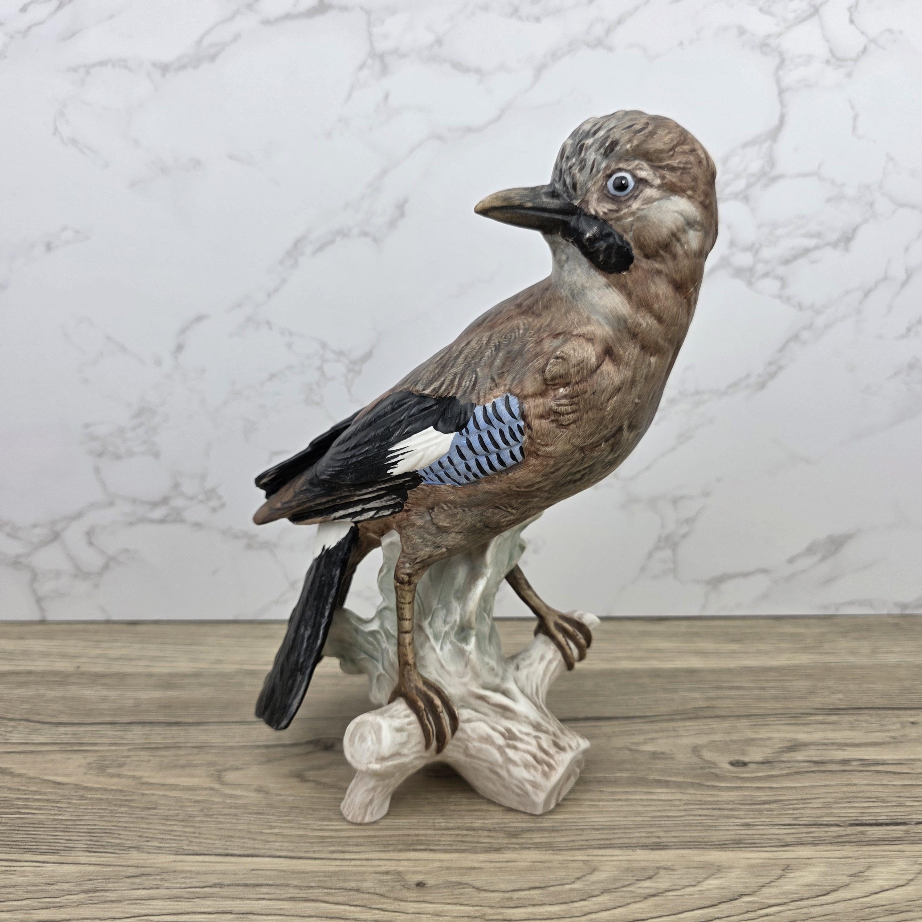 Vintage Goebel Porcelain Bird Figurine Made in W. Germany | Hand Painted Porcelain Sculpture Collectible