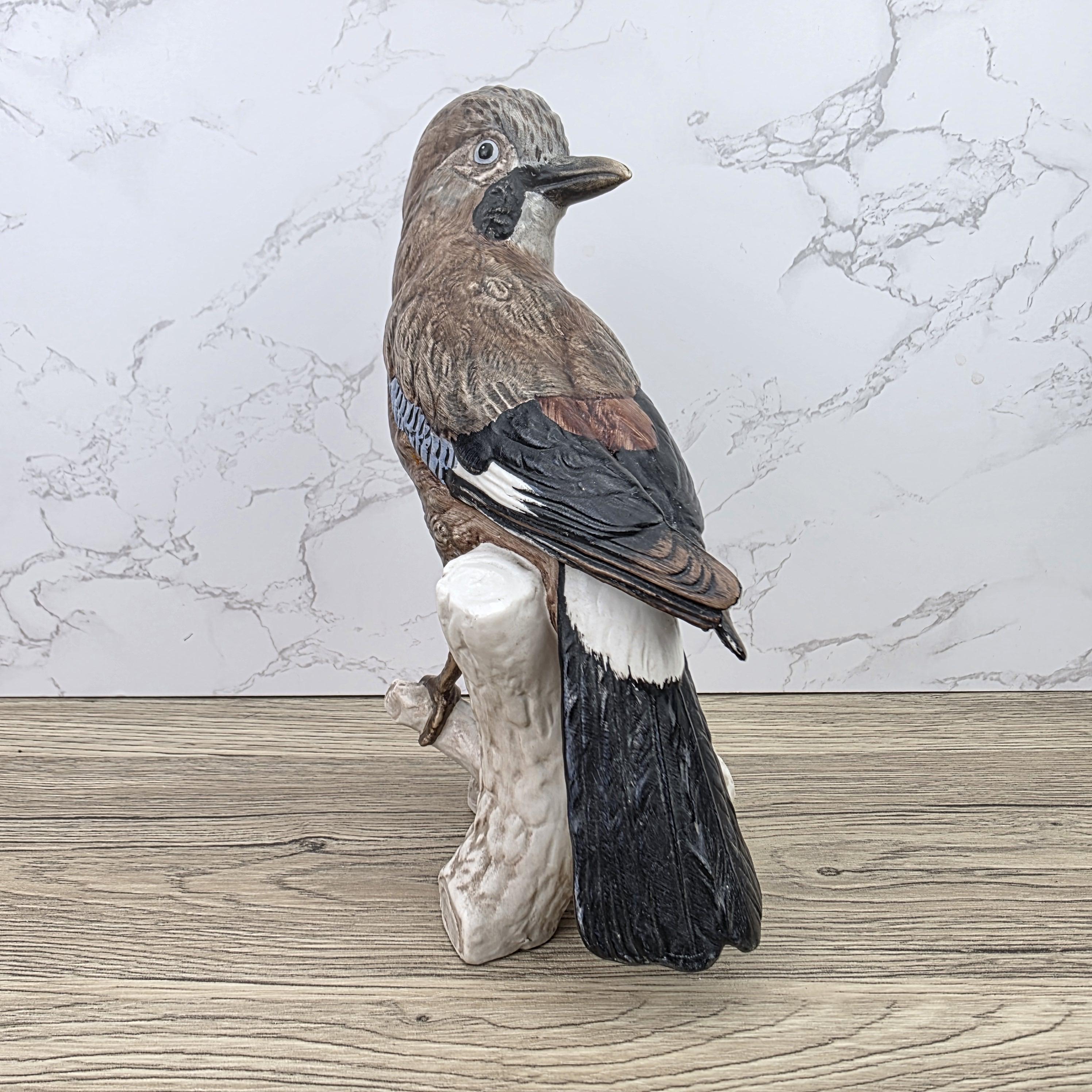 Vintage Goebel Porcelain Bird Figurine Made in W. Germany | Hand Painted Porcelain Sculpture Collectible