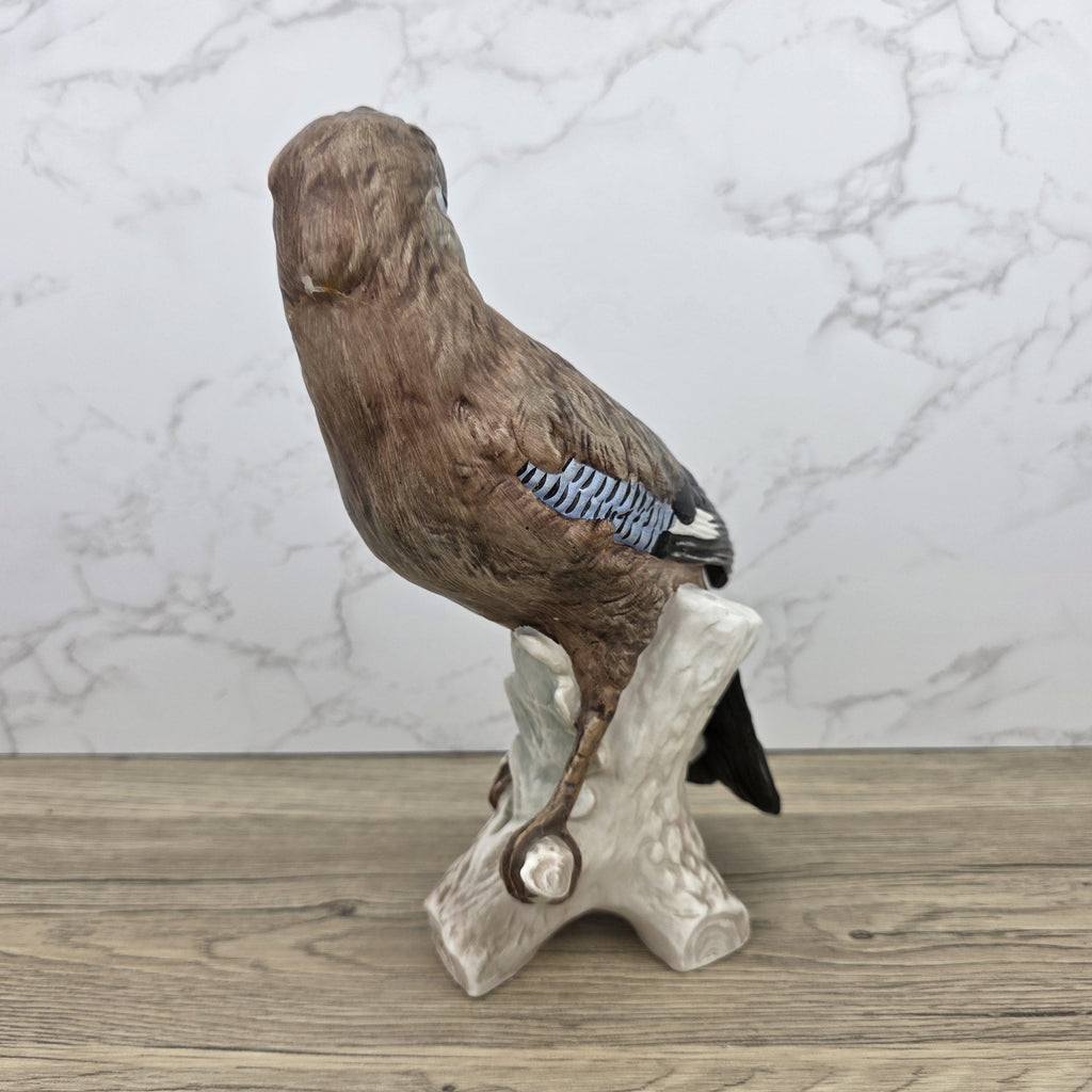 Vintage Goebel Porcelain Bird Figurine Made in W. Germany | Hand Painted Porcelain Sculpture Collectible