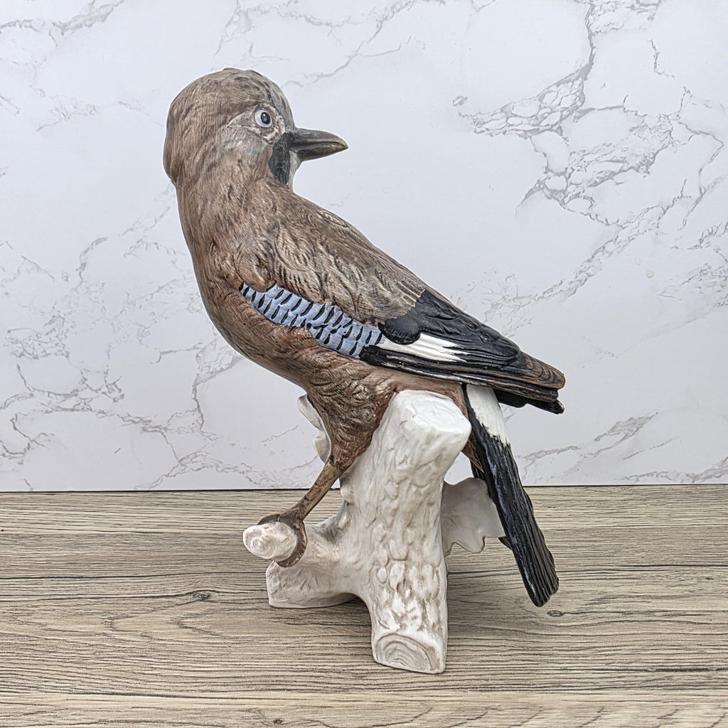Vintage Goebel Porcelain Bird Figurine Made in W. Germany | Hand Painted Porcelain Sculpture Collectible