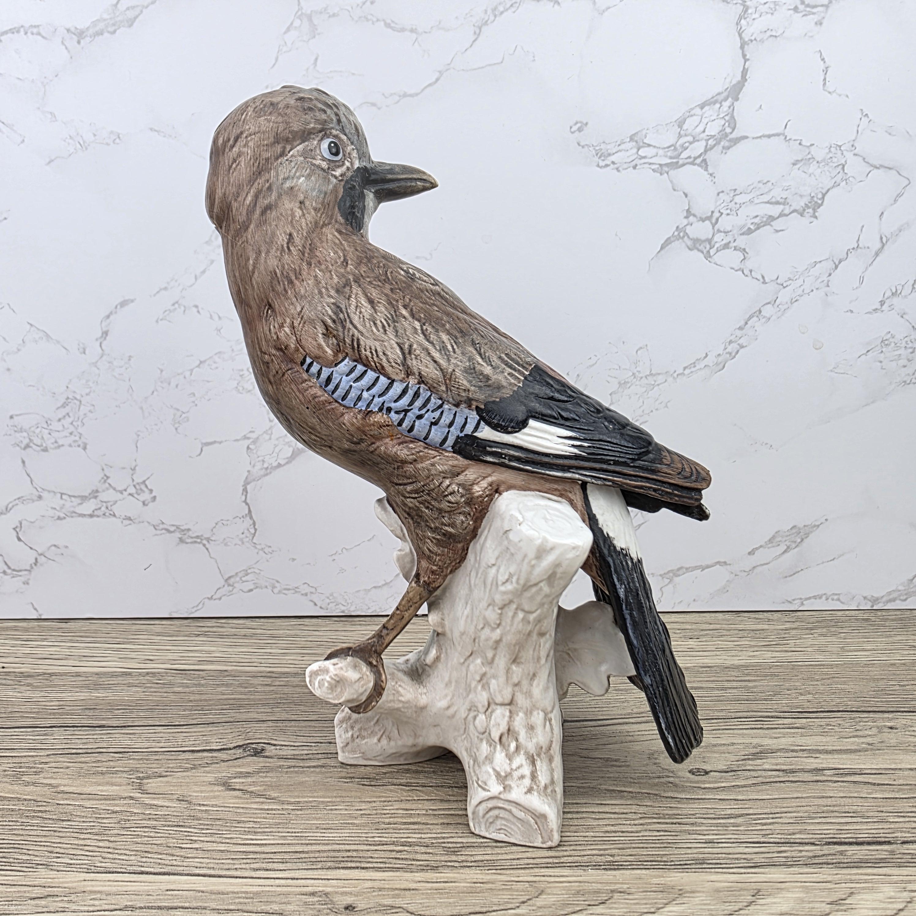 Vintage Goebel Porcelain Bird Figurine Made in W. Germany | Hand Painted Porcelain Sculpture Collectible
