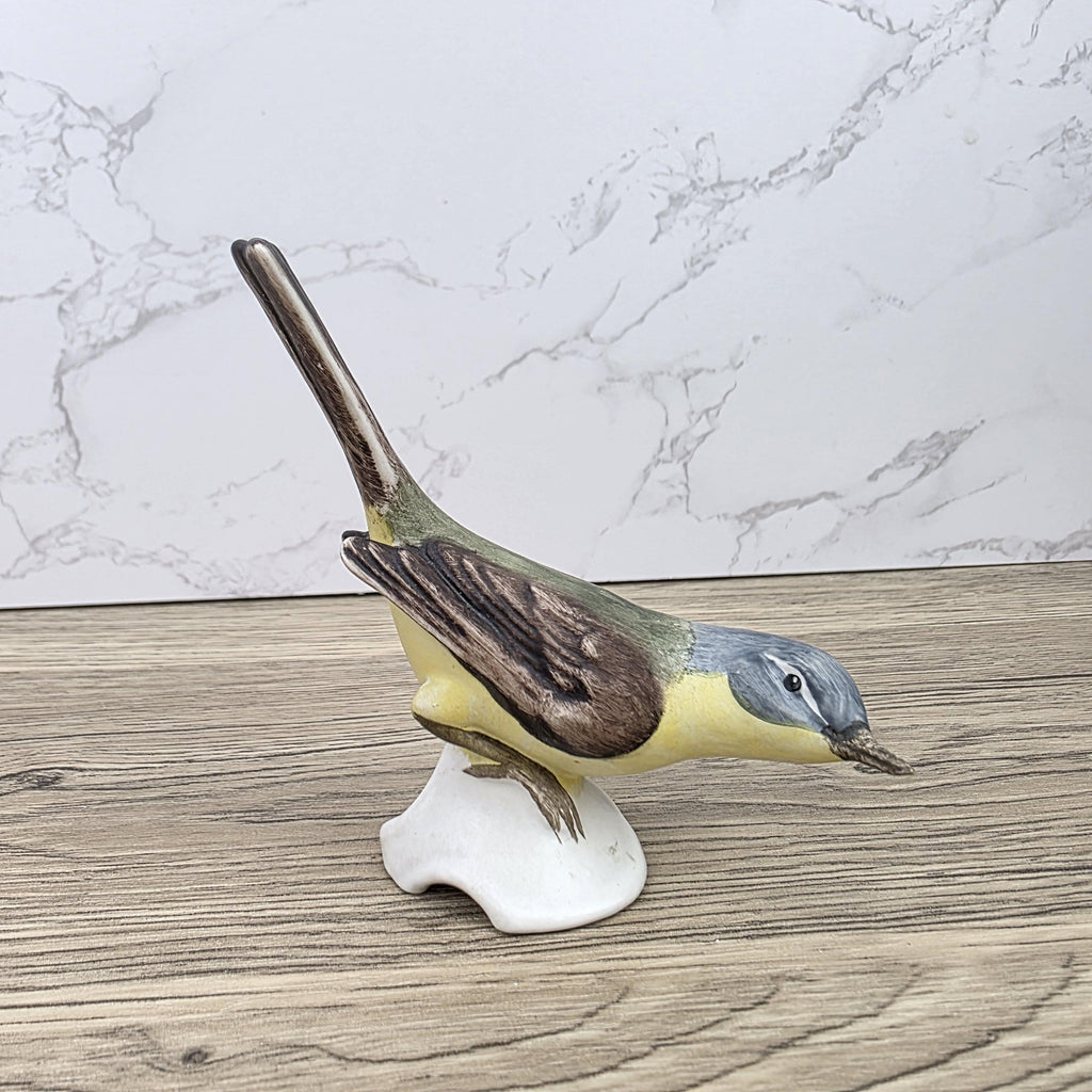 Goebel Hummel Bird Figurine CV32 | West Germany Hand Painted Porcelain Miniature Sculpture Decor