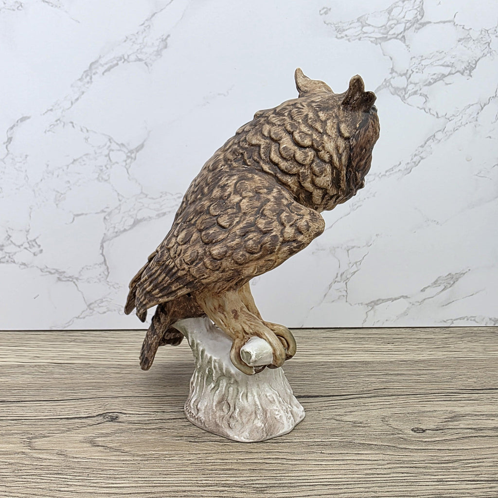 W Goebel Hummel Screech Owl Figurine CV99 1969 | West Germany Hand Painted Porcelain Sculpture