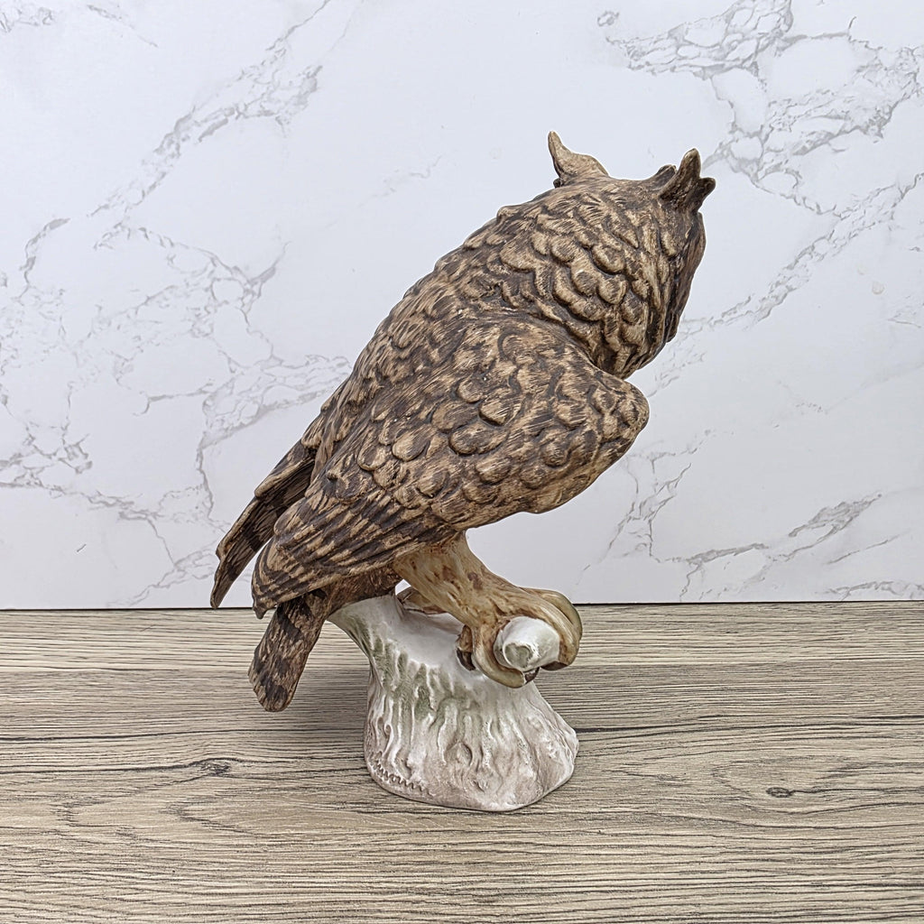 W Goebel Hummel Screech Owl Figurine CV99 1969 | West Germany Hand Painted Porcelain Sculpture
