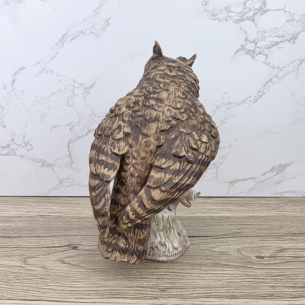 W Goebel Hummel Screech Owl Figurine CV99 1969 | West Germany Hand Painted Porcelain Sculpture