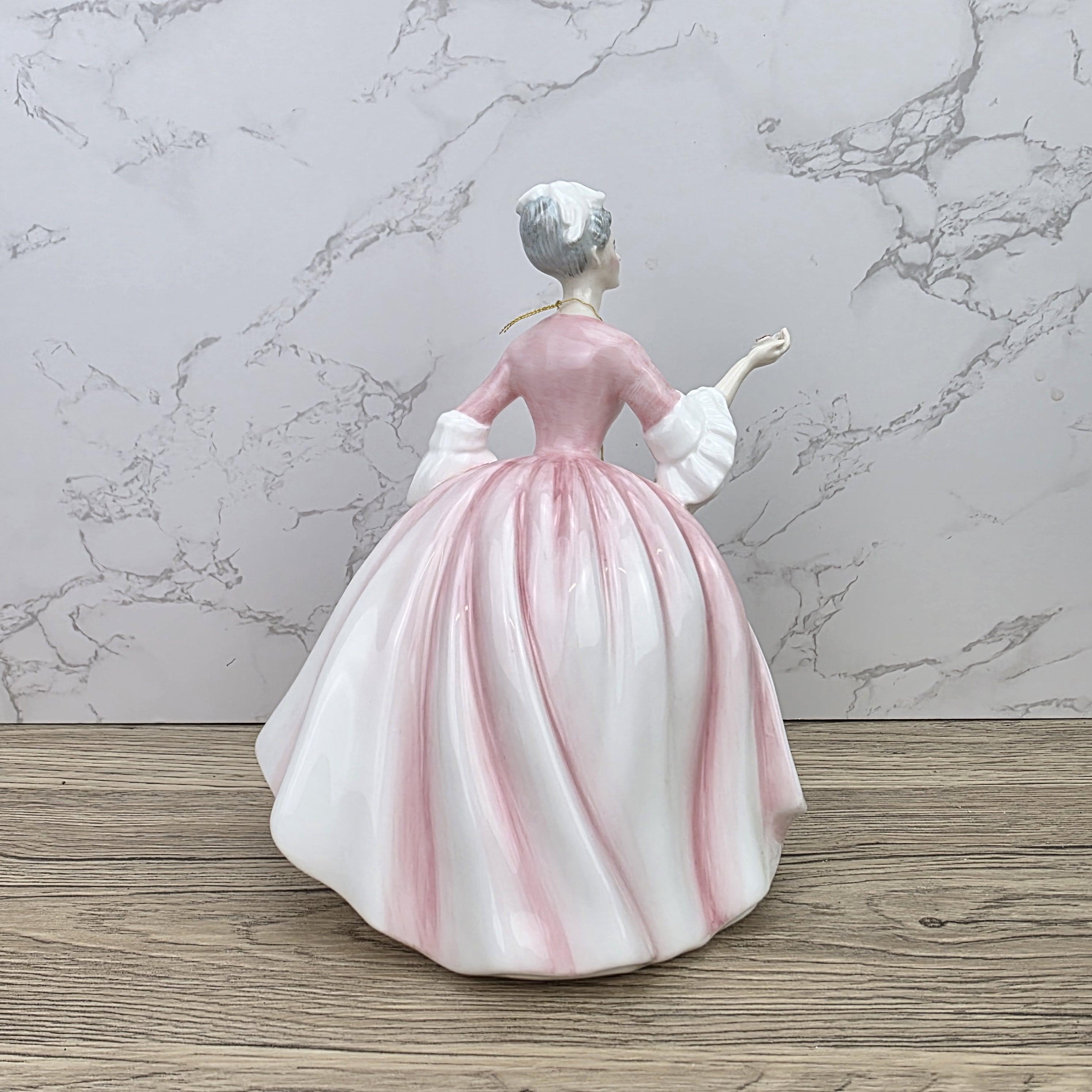 Royal Doulton Diana HN3266 Porcelain Lady Figurine Hand Decorated England 1990 Collectible Display