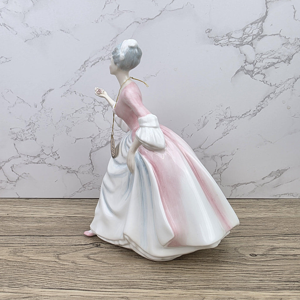 Royal Doulton Diana HN3266 Porcelain Lady Figurine Hand Decorated England 1990 Collectible Display