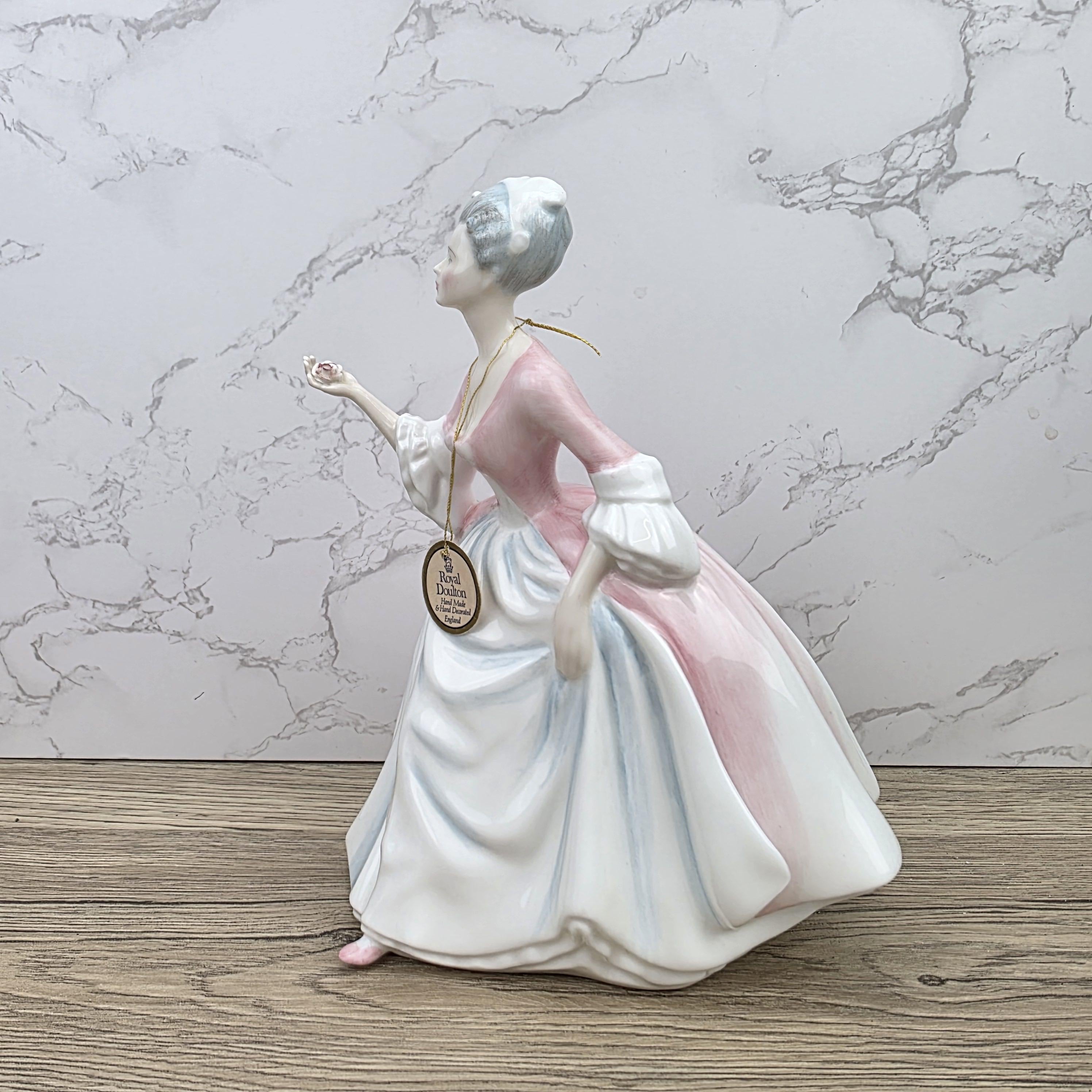 Royal Doulton Diana HN3266 Porcelain Lady Figurine Hand Decorated England 1990 Collectible Display