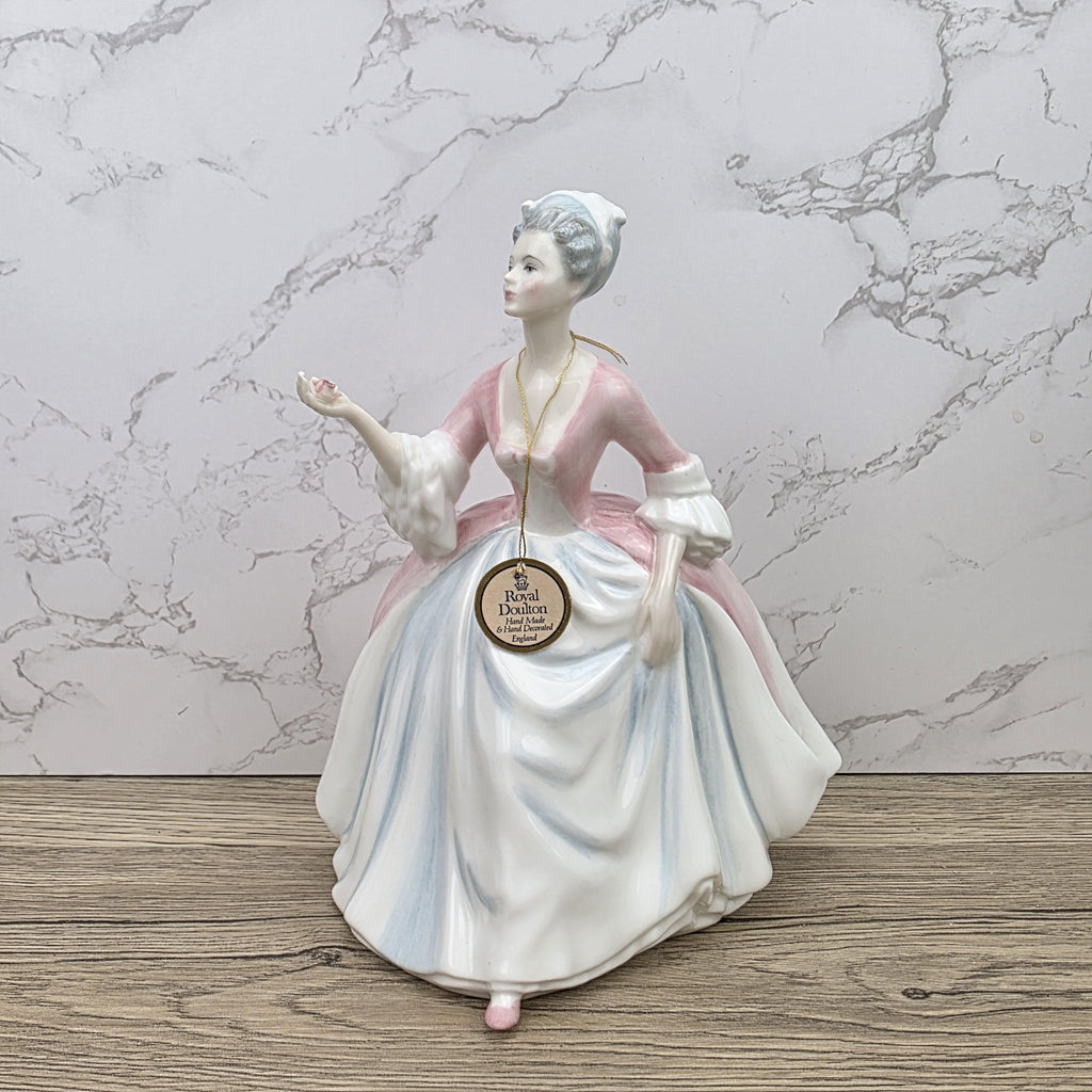 Royal Doulton Diana HN3266 Porcelain Lady Figurine Hand Decorated England 1990 Collectible Display