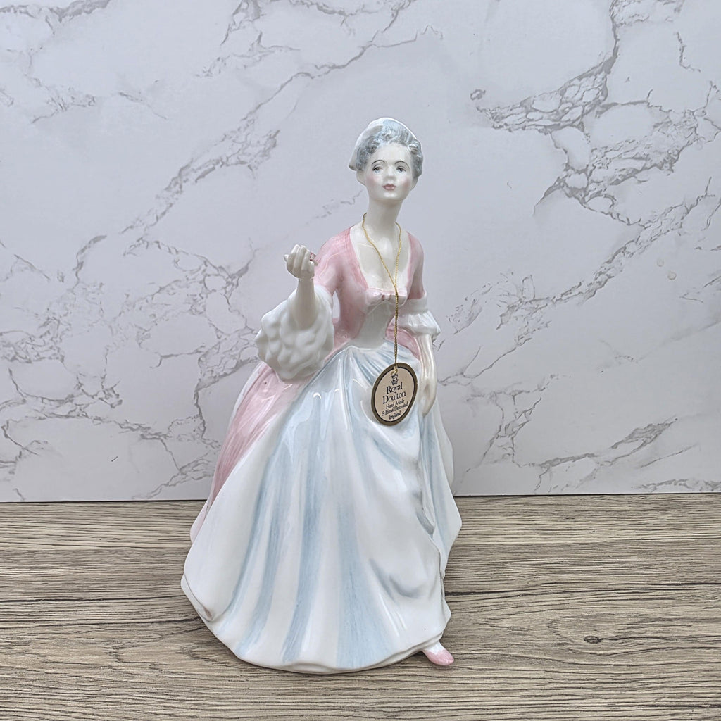 Royal Doulton Diana HN3266 Porcelain Lady Figurine Hand Decorated England 1990 Collectible Display