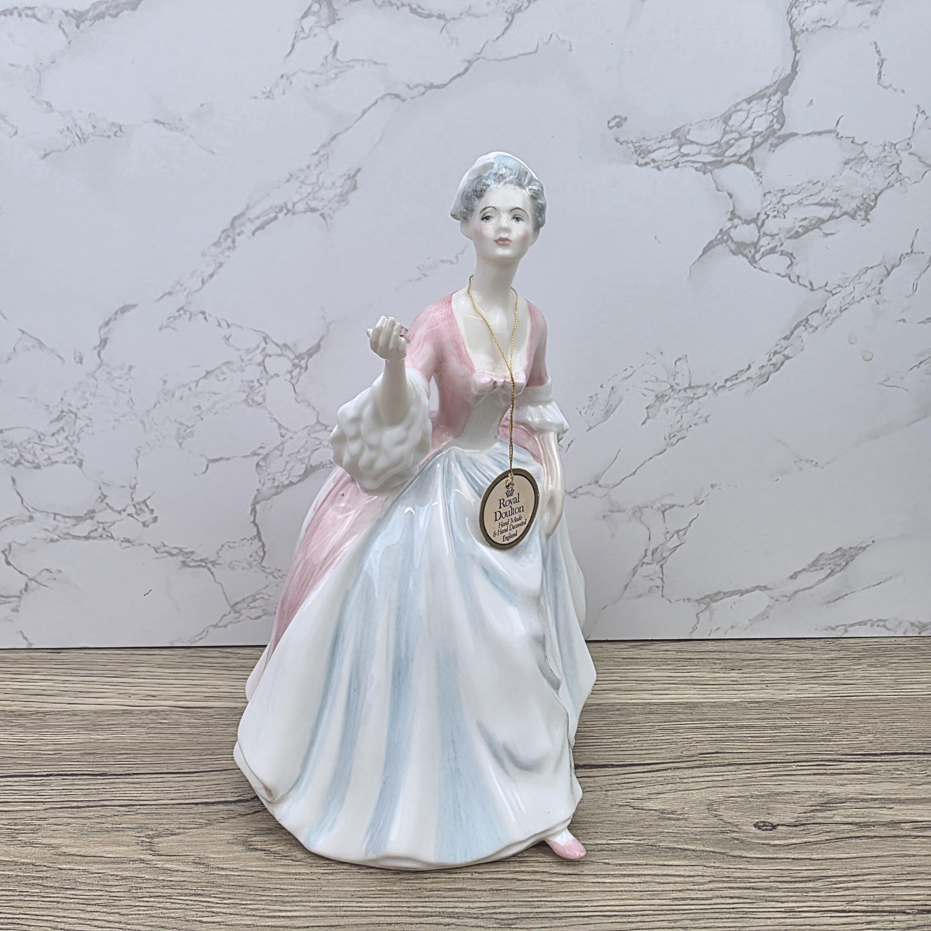 Royal Doulton Diana HN3266 Porcelain Lady Figurine Hand Decorated England 1990 Collectible Display