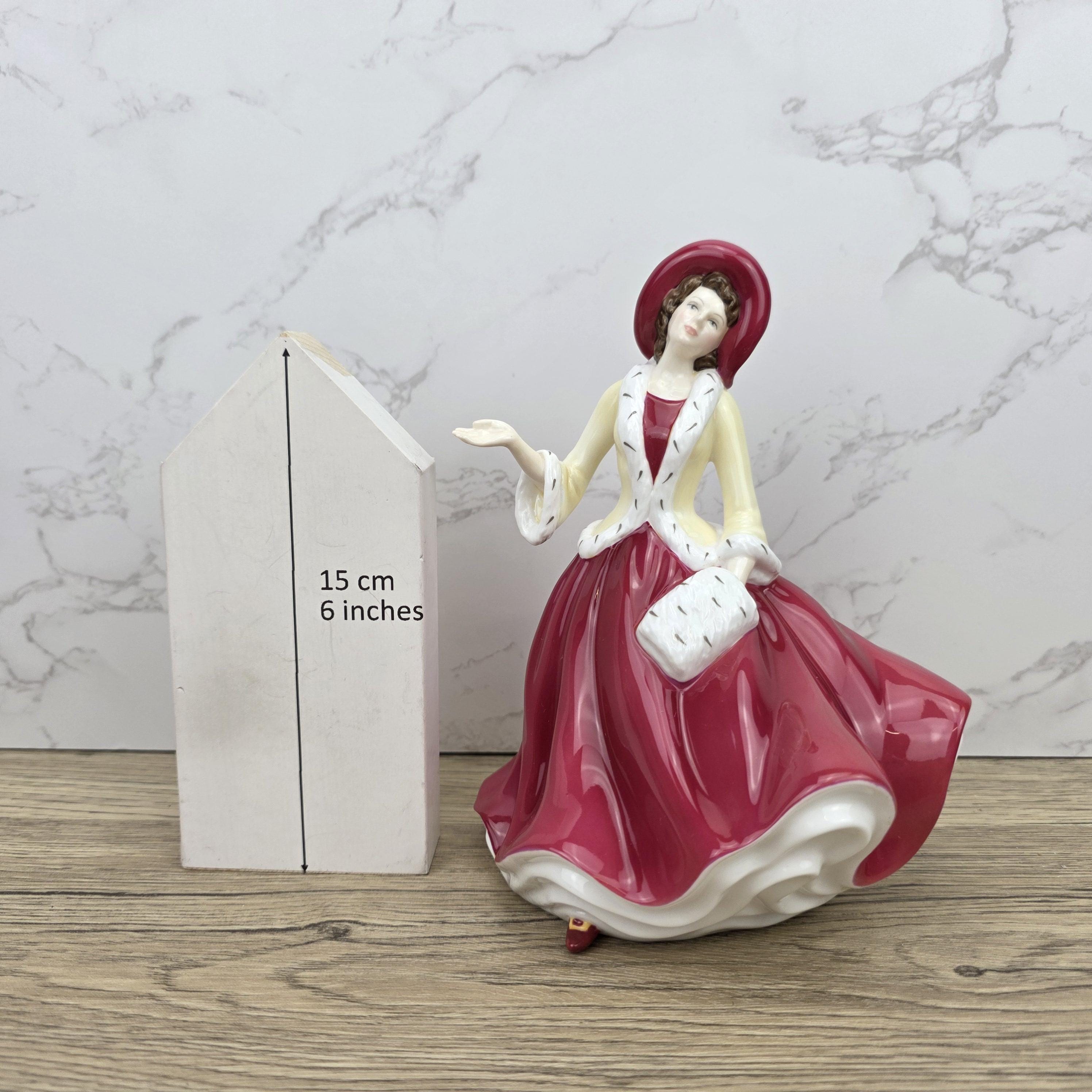 Royal Doulton Pretty Ladies Christmas Day HN5350 Porcelain Lady Figurine Hand Decorated England
