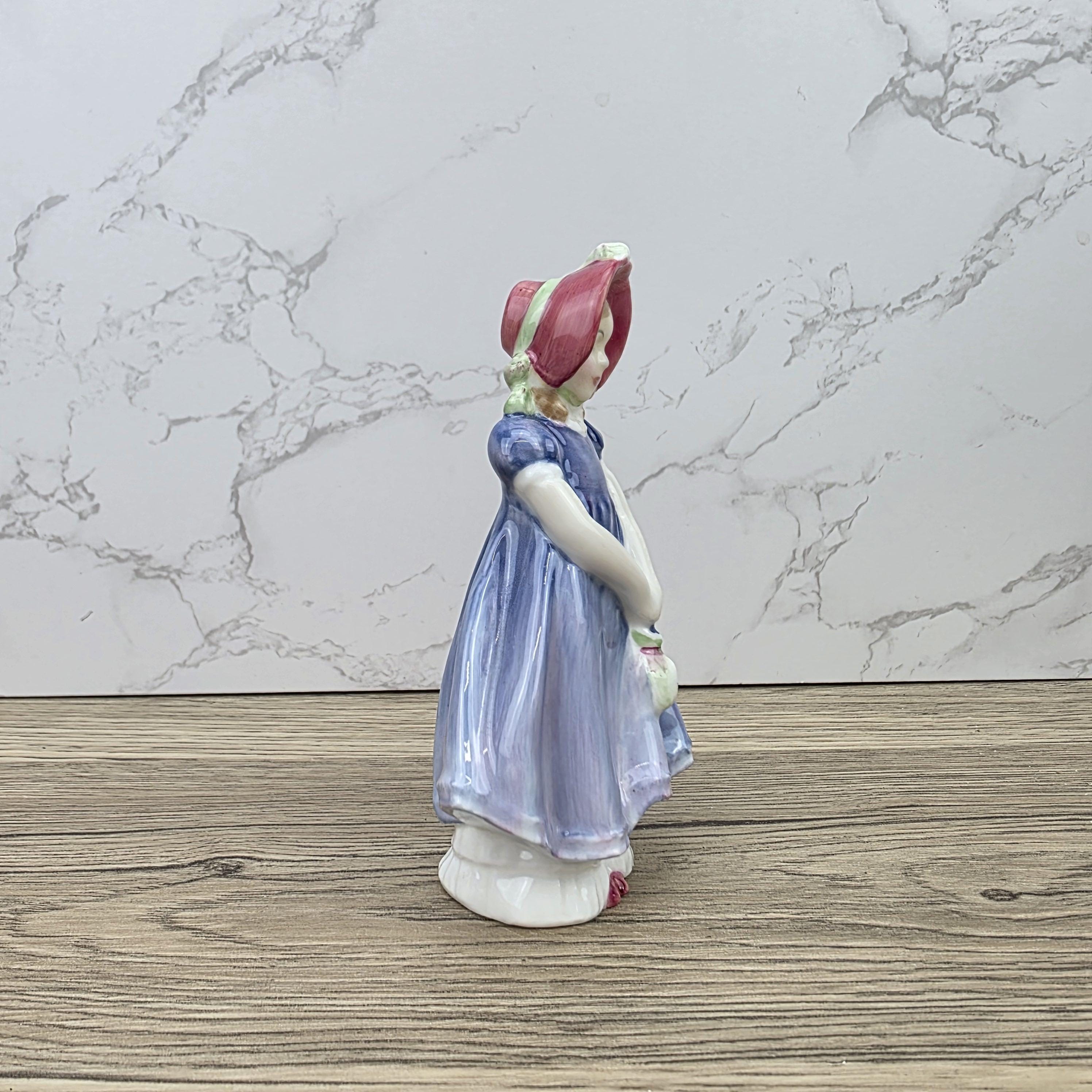 Royal Doulton Ivy HN1768 Porcelain Lady Figurine Hand Decorated England 1936 Collectible Vintage