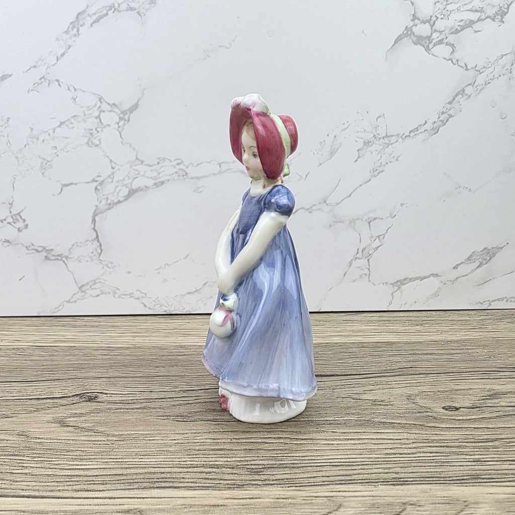 Royal Doulton Ivy HN1768 Porcelain Lady Figurine Hand Decorated England 1936 Collectible Vintage