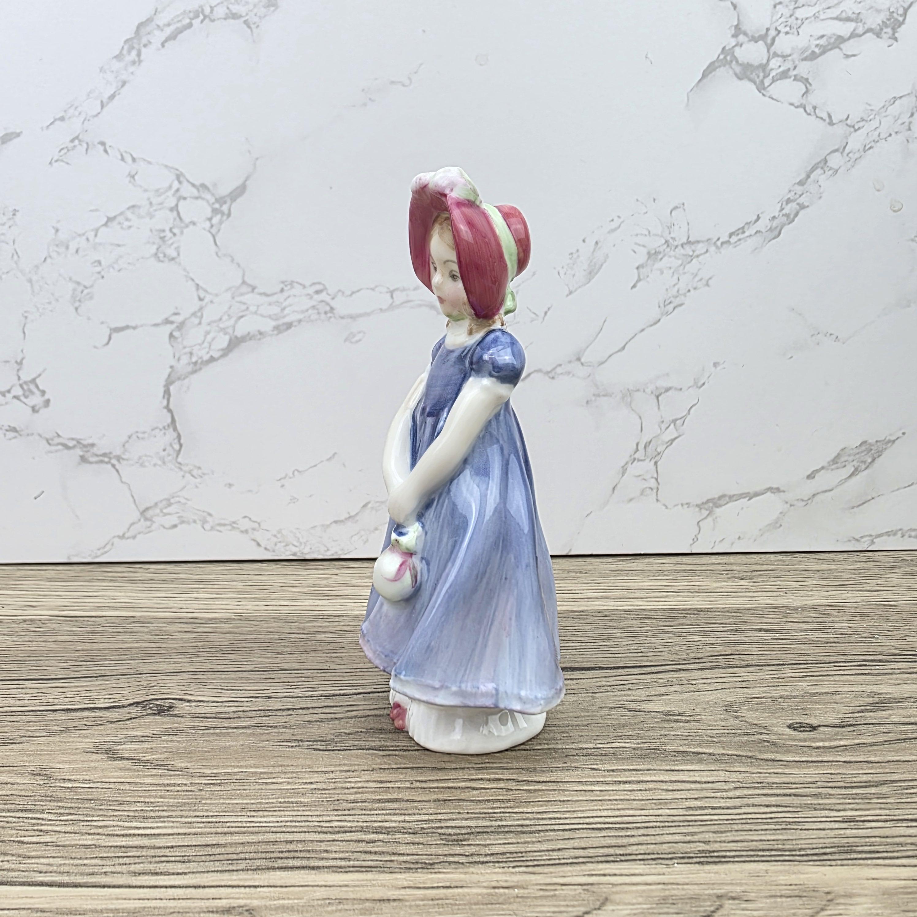 Royal Doulton Ivy HN1768 Porcelain Lady Figurine Hand Decorated England 1936 Collectible Vintage