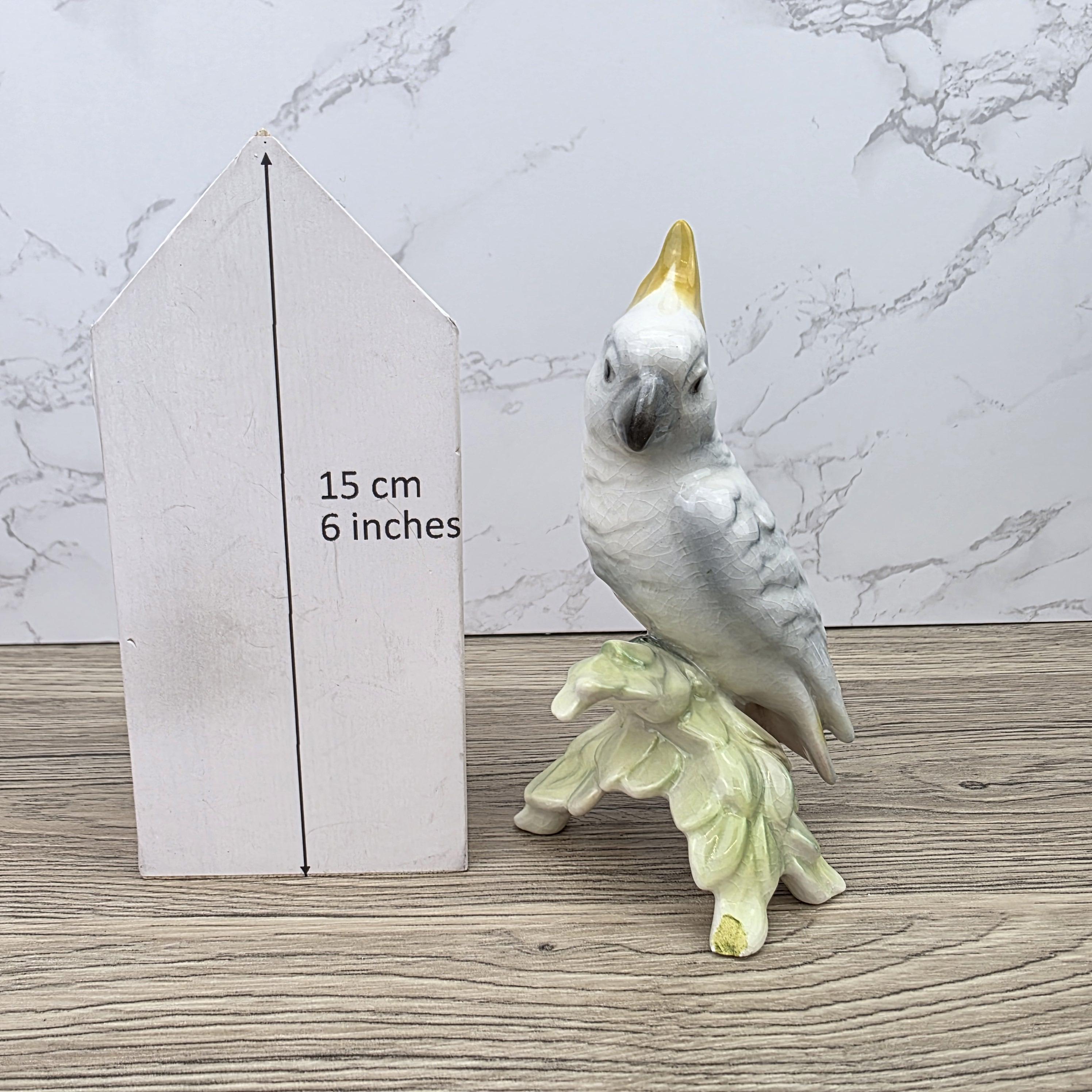 Hummel Goebel Bird Figurine Vintage West Germany Porcelain Parrot Sculpture Collectible