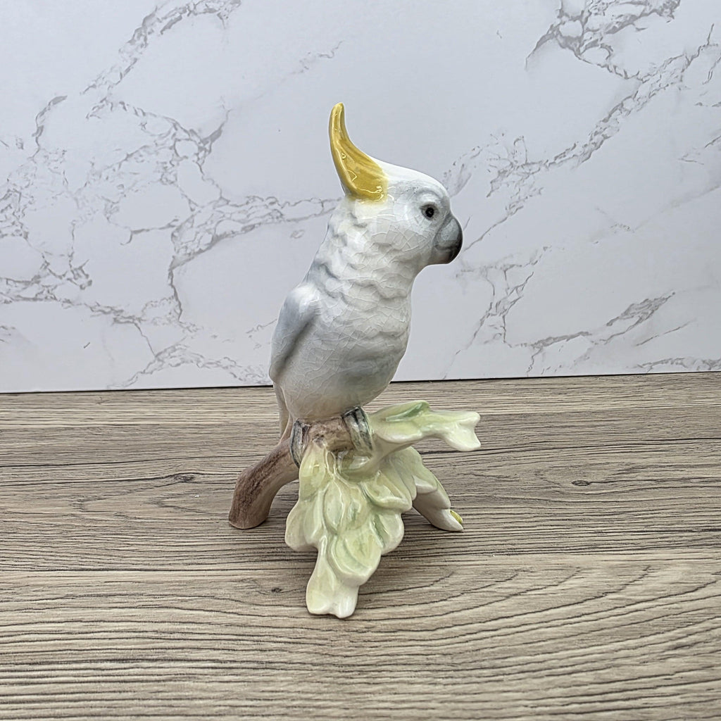 Hummel Goebel Bird Figurine Vintage West Germany Porcelain Parrot Sculpture Collectible