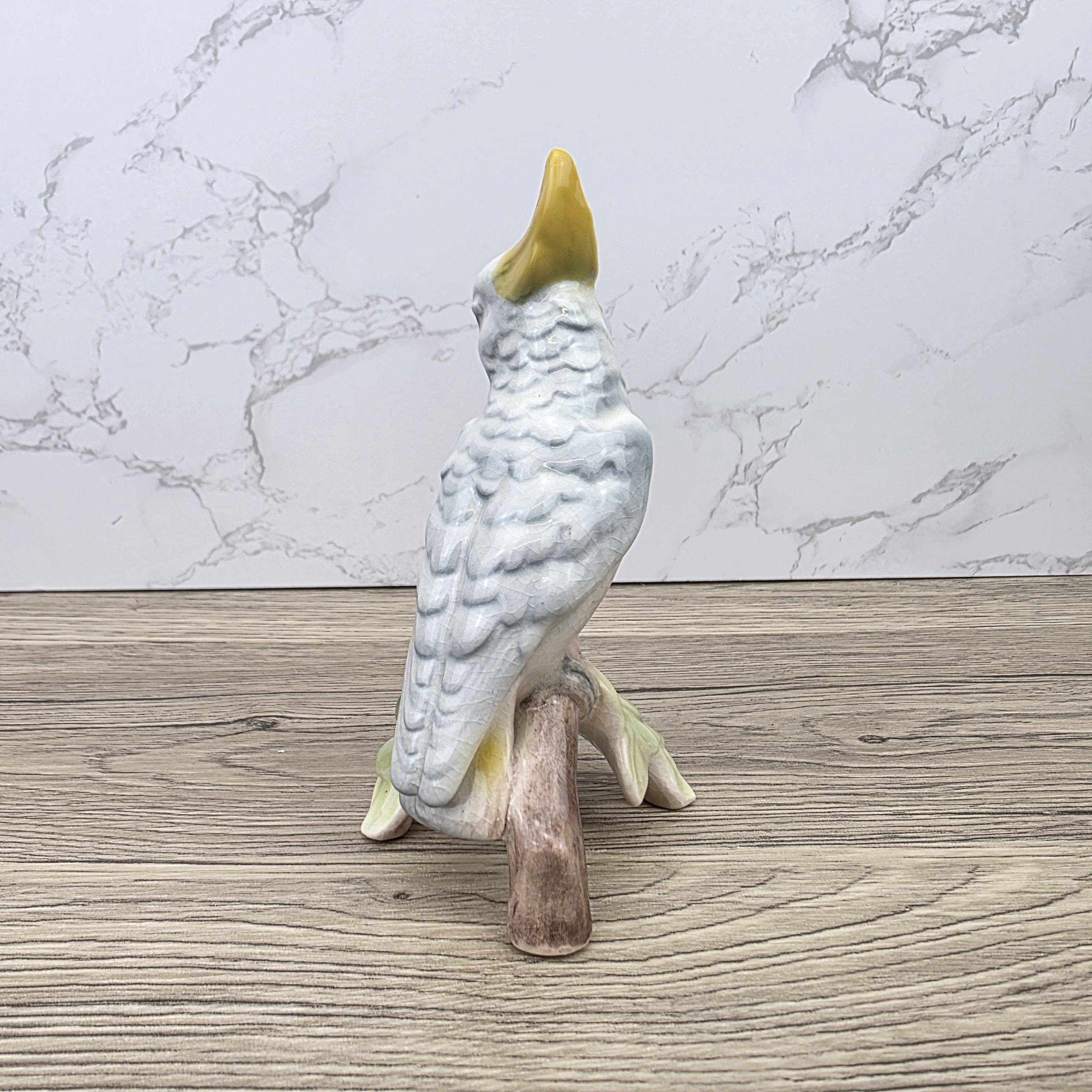 Hummel Goebel Bird Figurine Vintage West Germany Porcelain Parrot Sculpture Collectible
