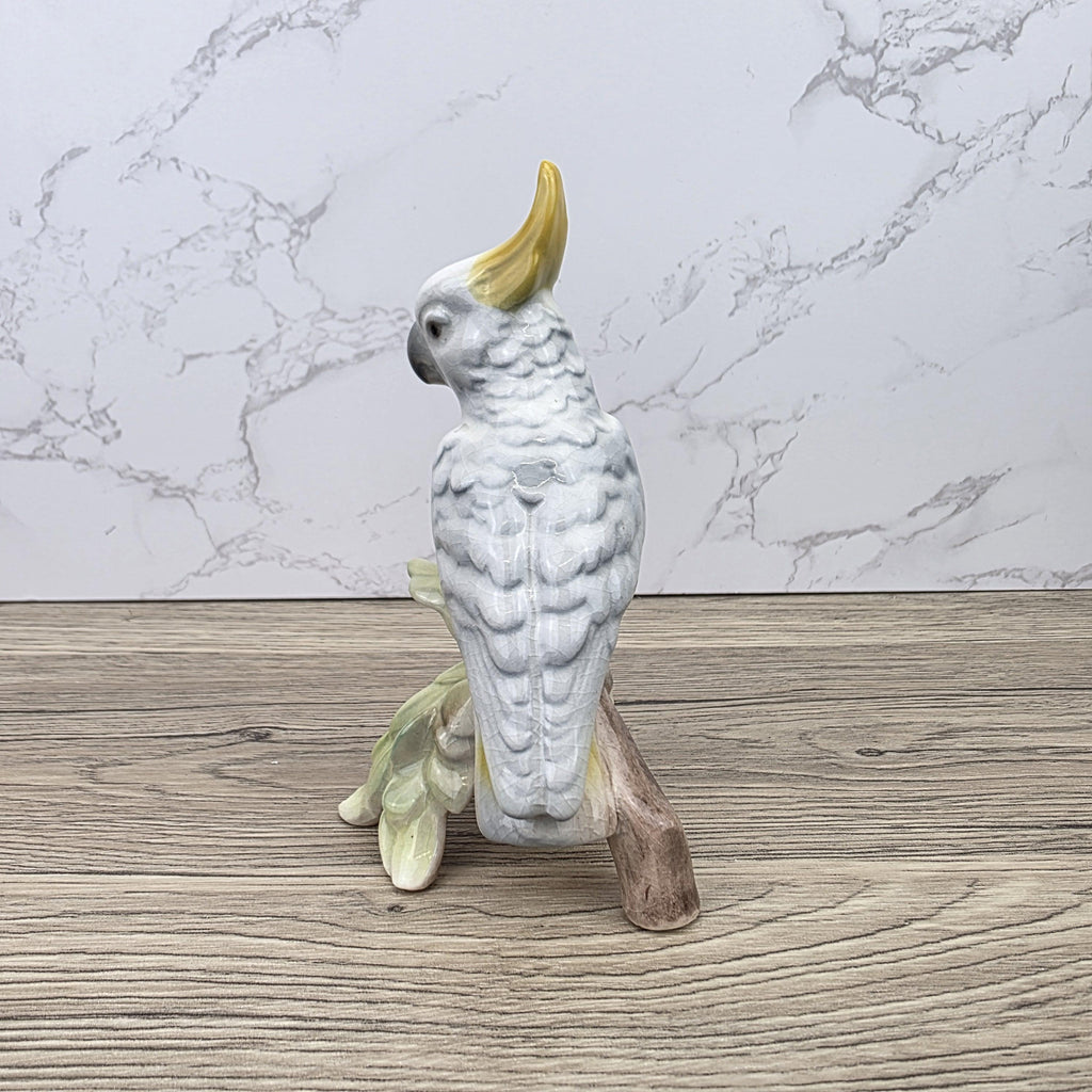 Hummel Goebel Bird Figurine Vintage West Germany Porcelain Parrot Sculpture Collectible