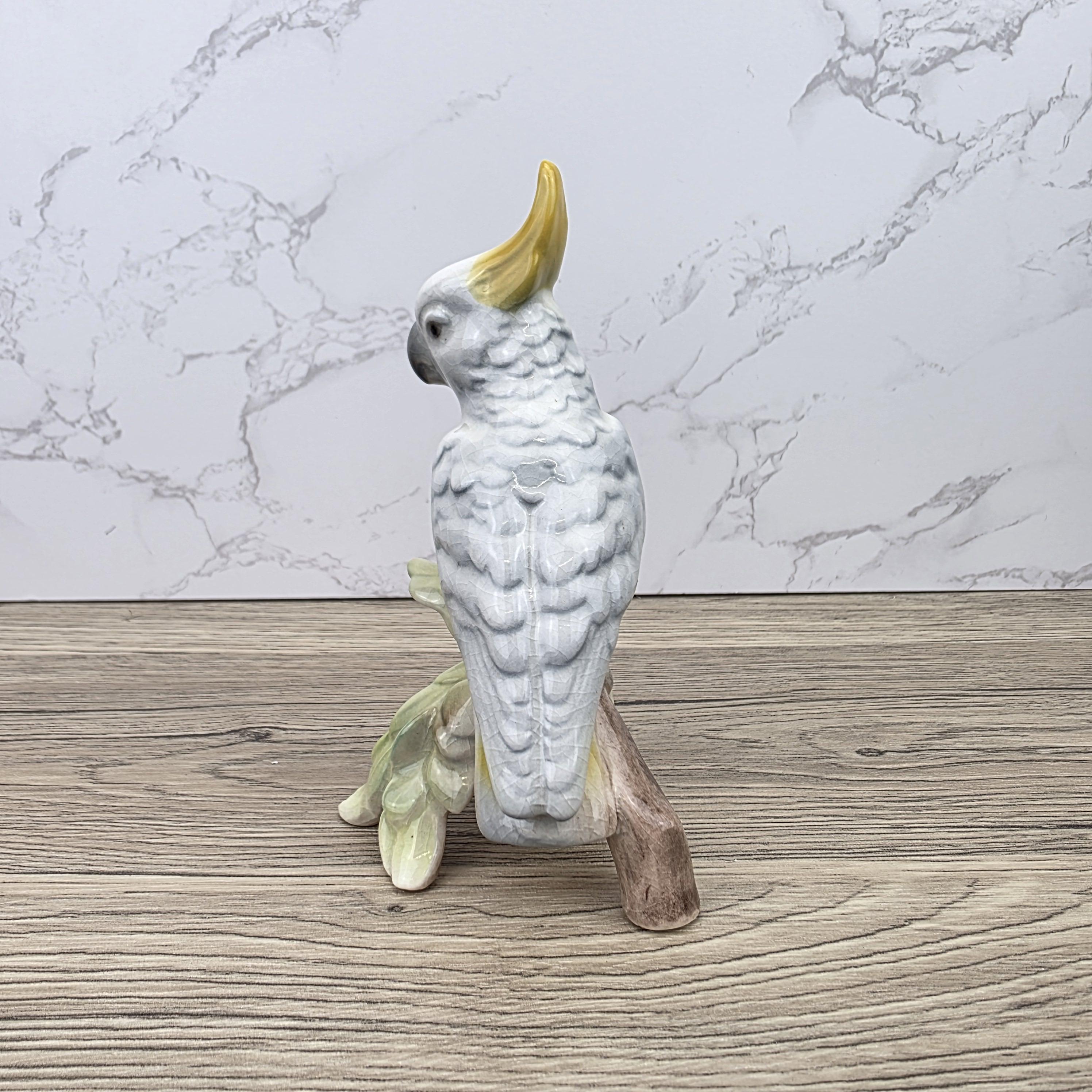 Hummel Goebel Bird Figurine Vintage West Germany Porcelain Parrot Sculpture Collectible