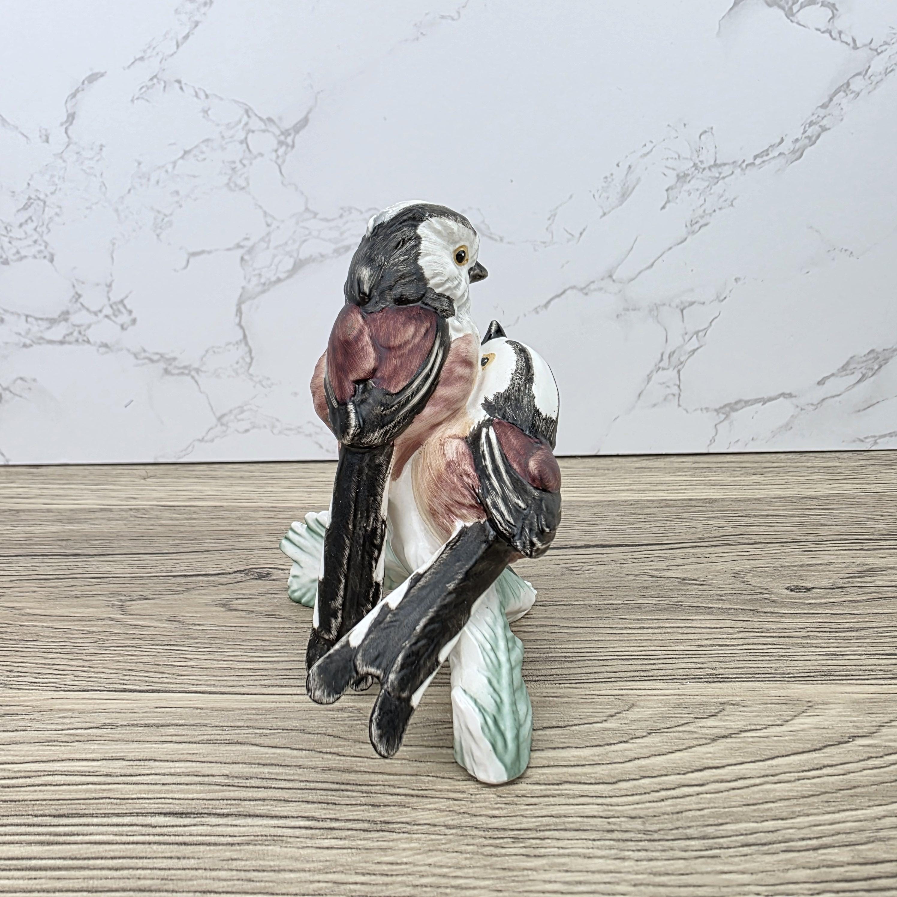 Goebel Hummel Long-tailed Tit Bird Figurine Vintage German Porcelain Schwanzmeise Collectible