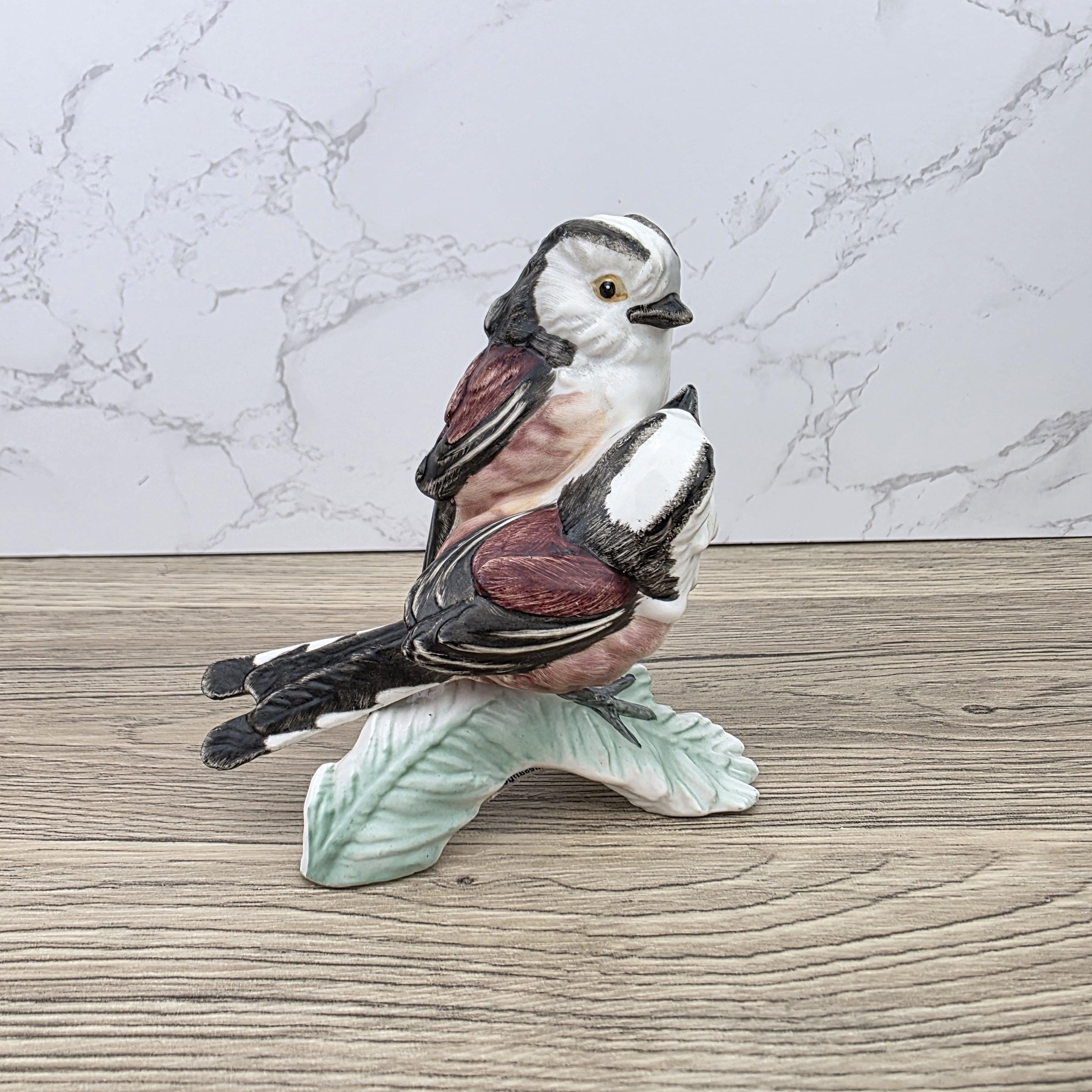 Goebel Hummel Long-tailed Tit Bird Figurine Vintage German Porcelain Schwanzmeise Collectible