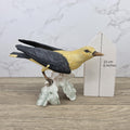 Goebel Golden Oriole Bird Figurine CV89 | West Germany Porcelain | Vintage Wildlife Sculpture Decor Collectible