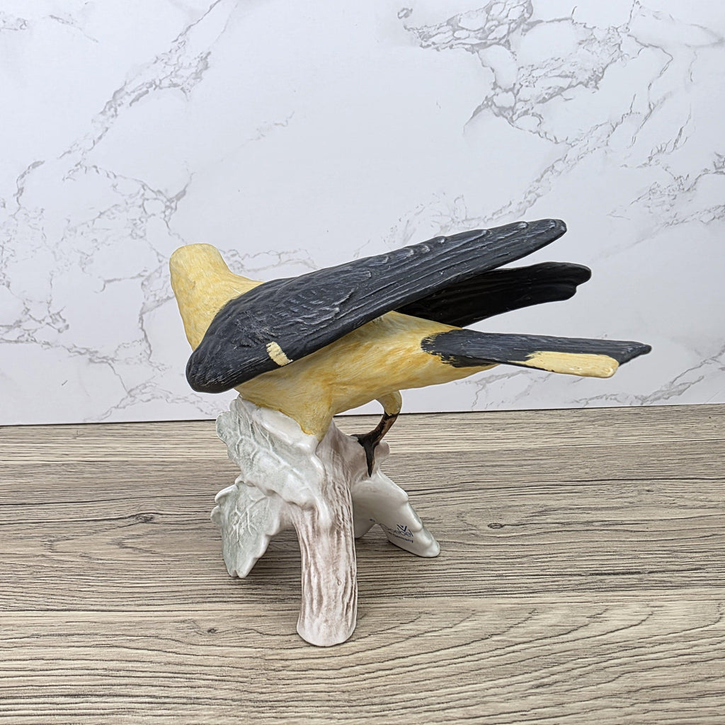 Goebel Golden Oriole Bird Figurine CV89 | West Germany Porcelain | Vintage Wildlife Sculpture Decor Collectible
