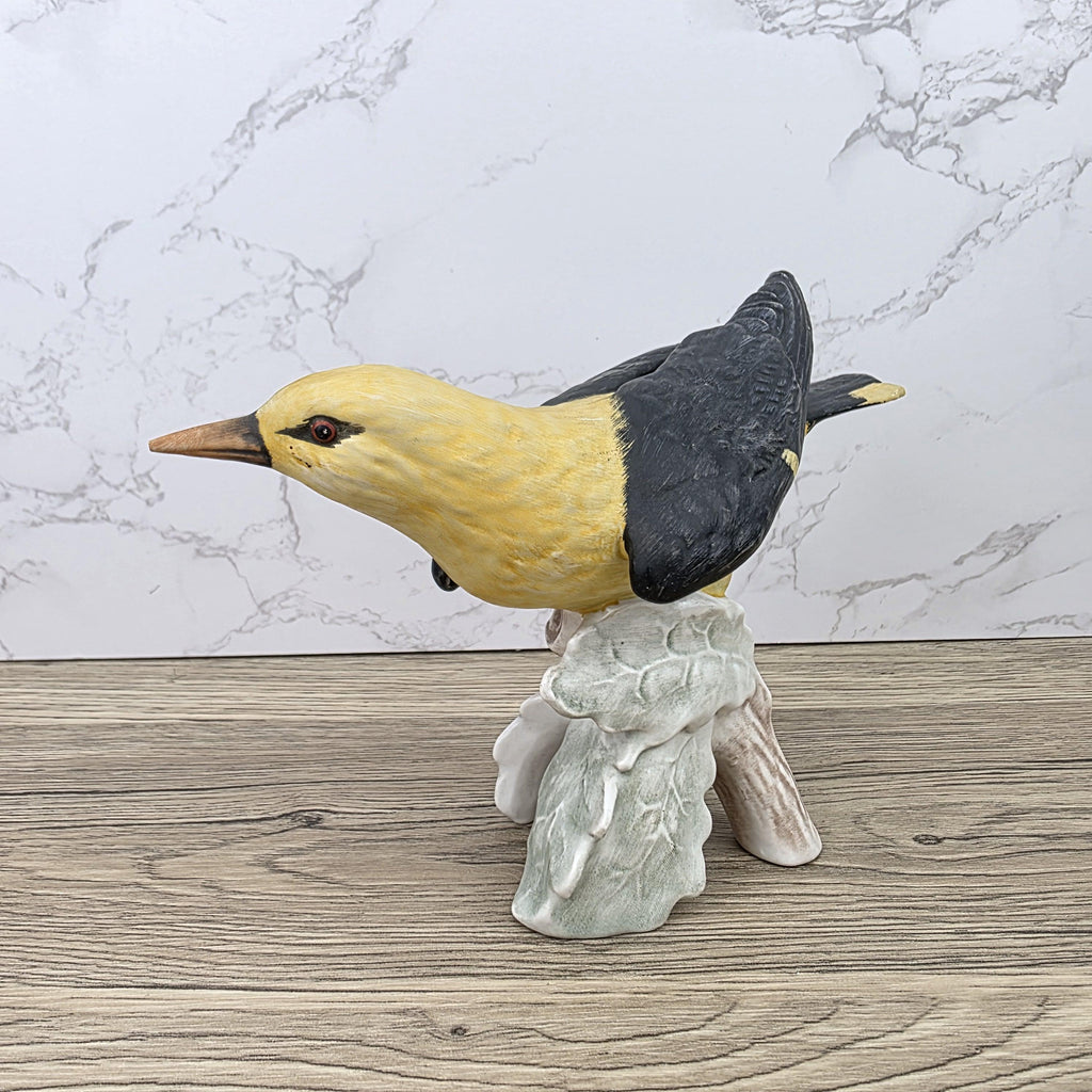 Goebel Golden Oriole Bird Figurine CV89 | West Germany Porcelain | Vintage Wildlife Sculpture Decor Collectible