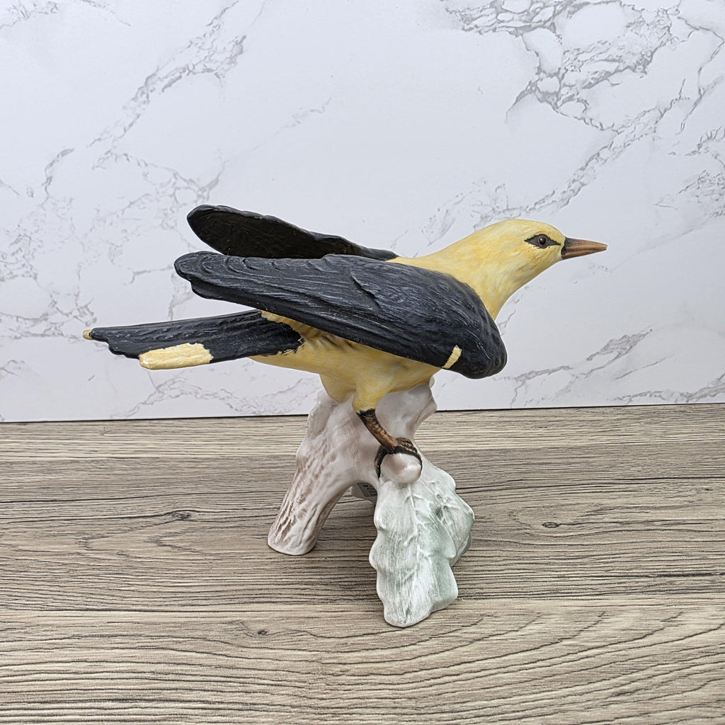 Goebel Golden Oriole Bird Figurine CV89 | West Germany Porcelain | Vintage Wildlife Sculpture Decor Collectible