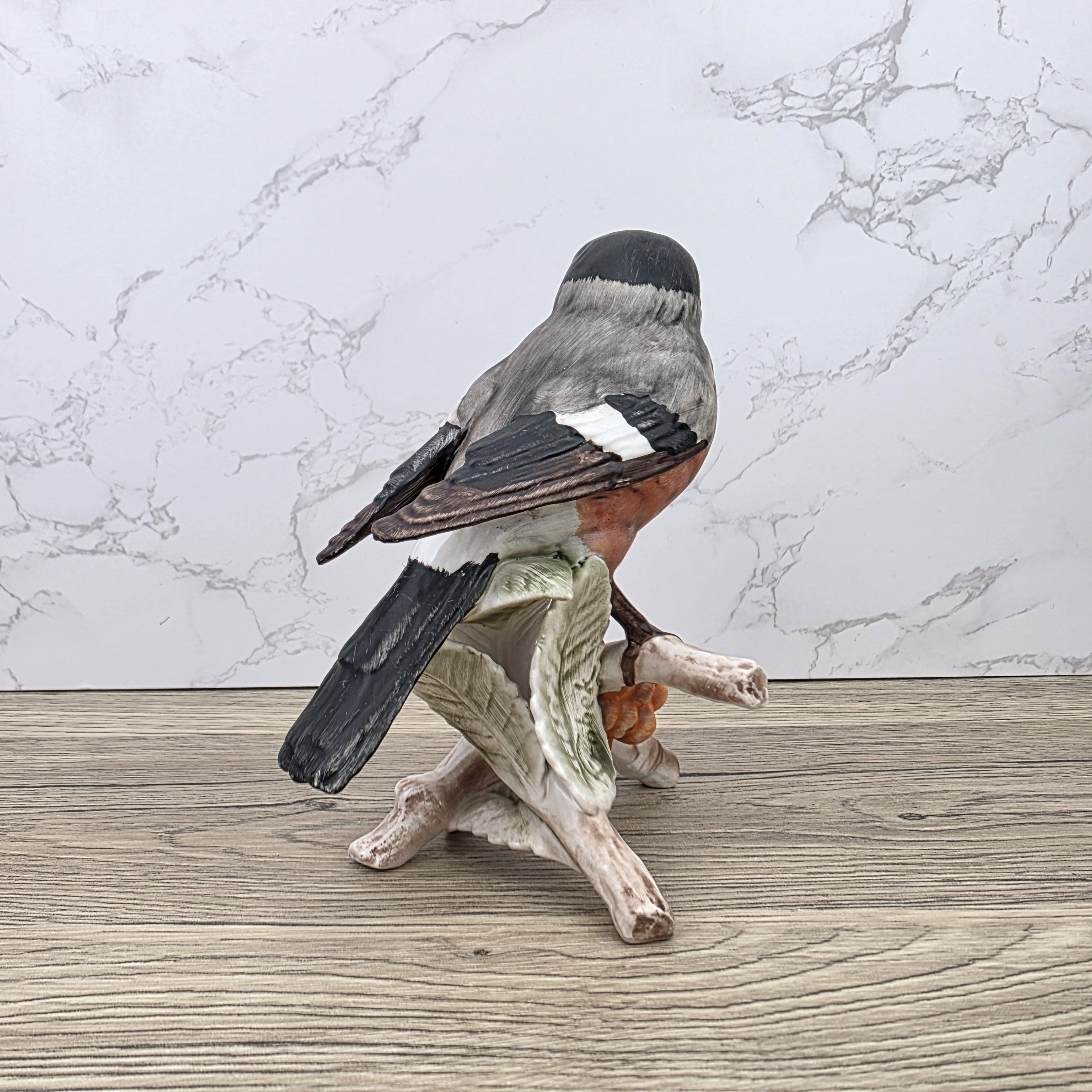 Hummel Goebel Bullfinch Bird Figurine 3813016 | W Germany Porcelain | Vintage Wildlife Collectible Decor Sculpture