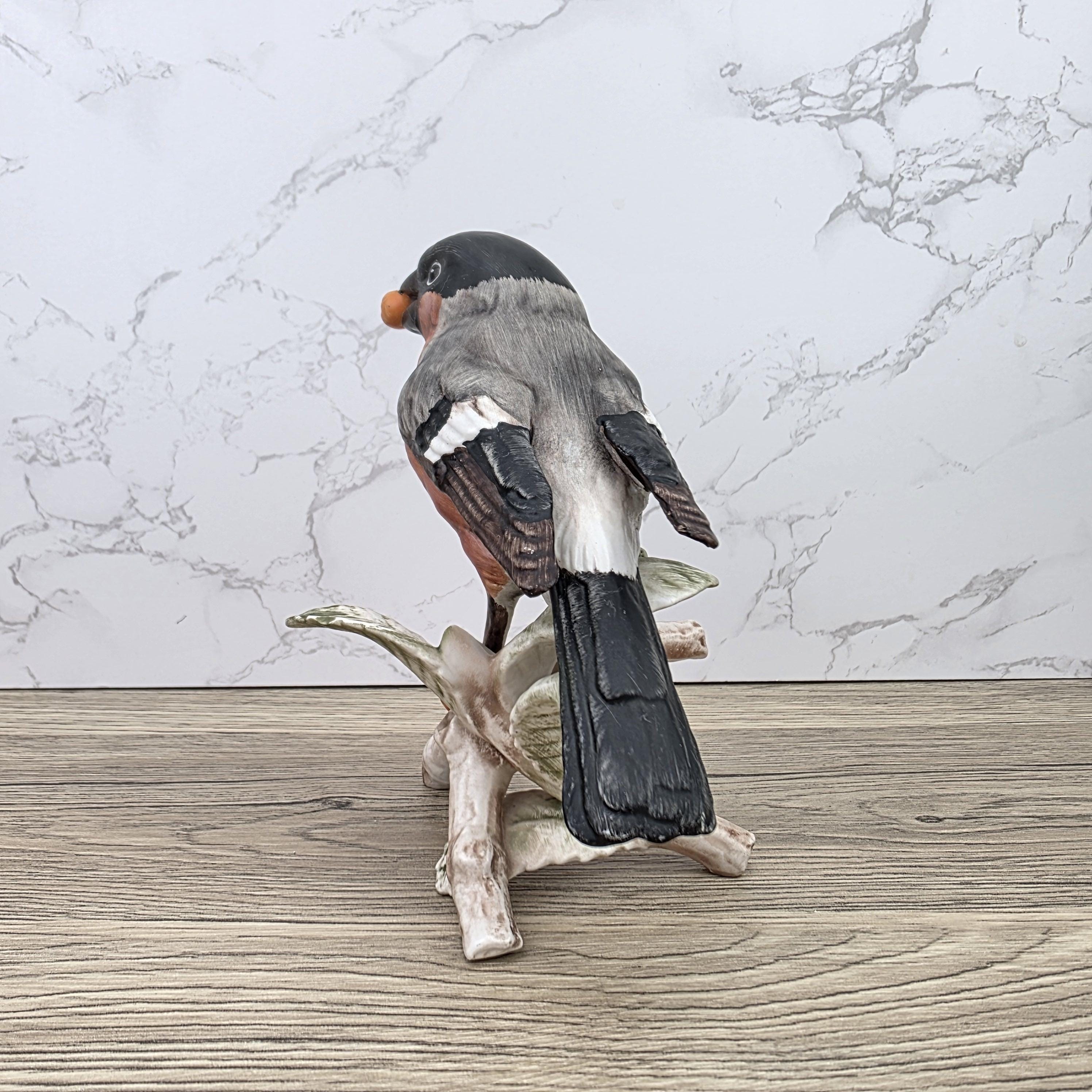 Hummel Goebel Bullfinch Bird Figurine 3813016 | W Germany Porcelain | Vintage Wildlife Collectible Decor Sculpture