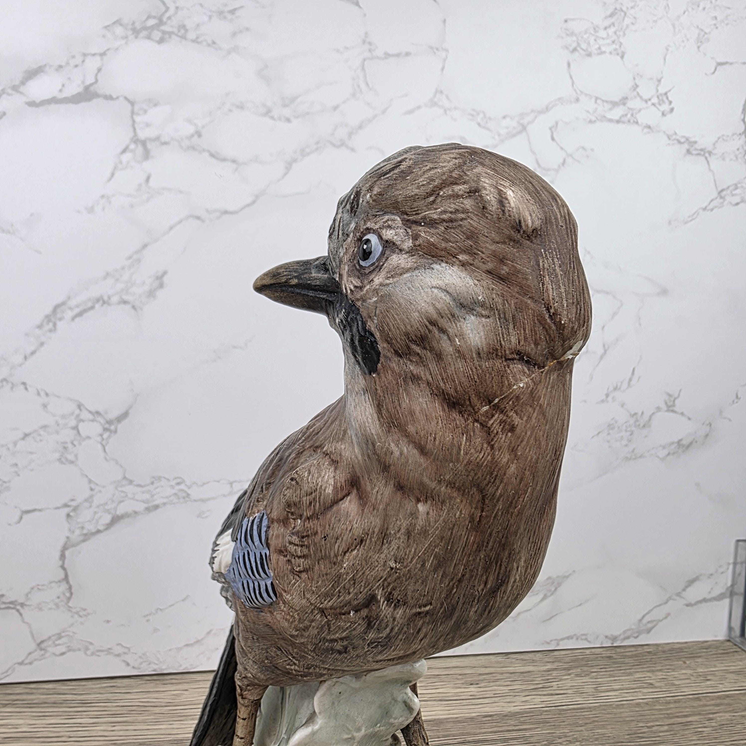 Vintage Goebel Porcelain Bird Figurine Made in W. Germany | Hand Painted Porcelain Sculpture Collectible
