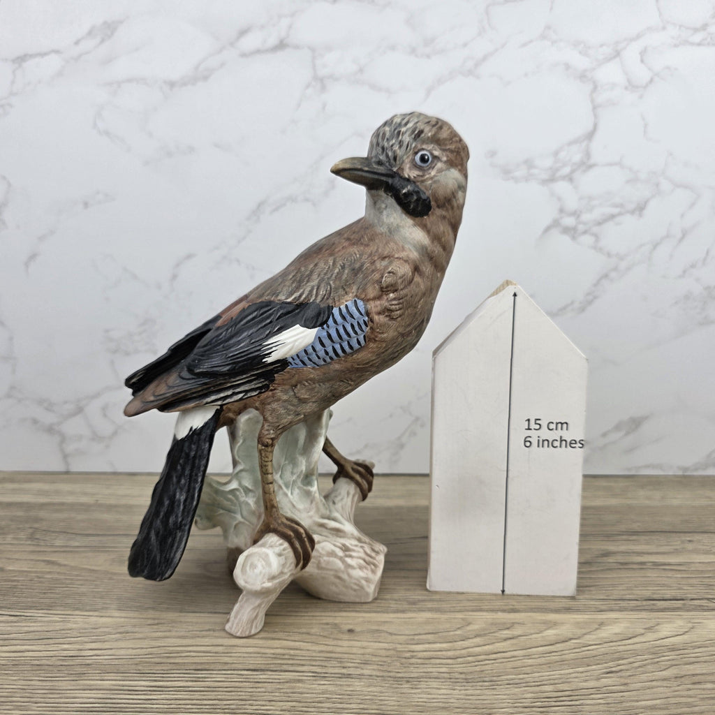 Vintage Goebel Porcelain Bird Figurine Made in W. Germany | Hand Painted Porcelain Sculpture Collectible