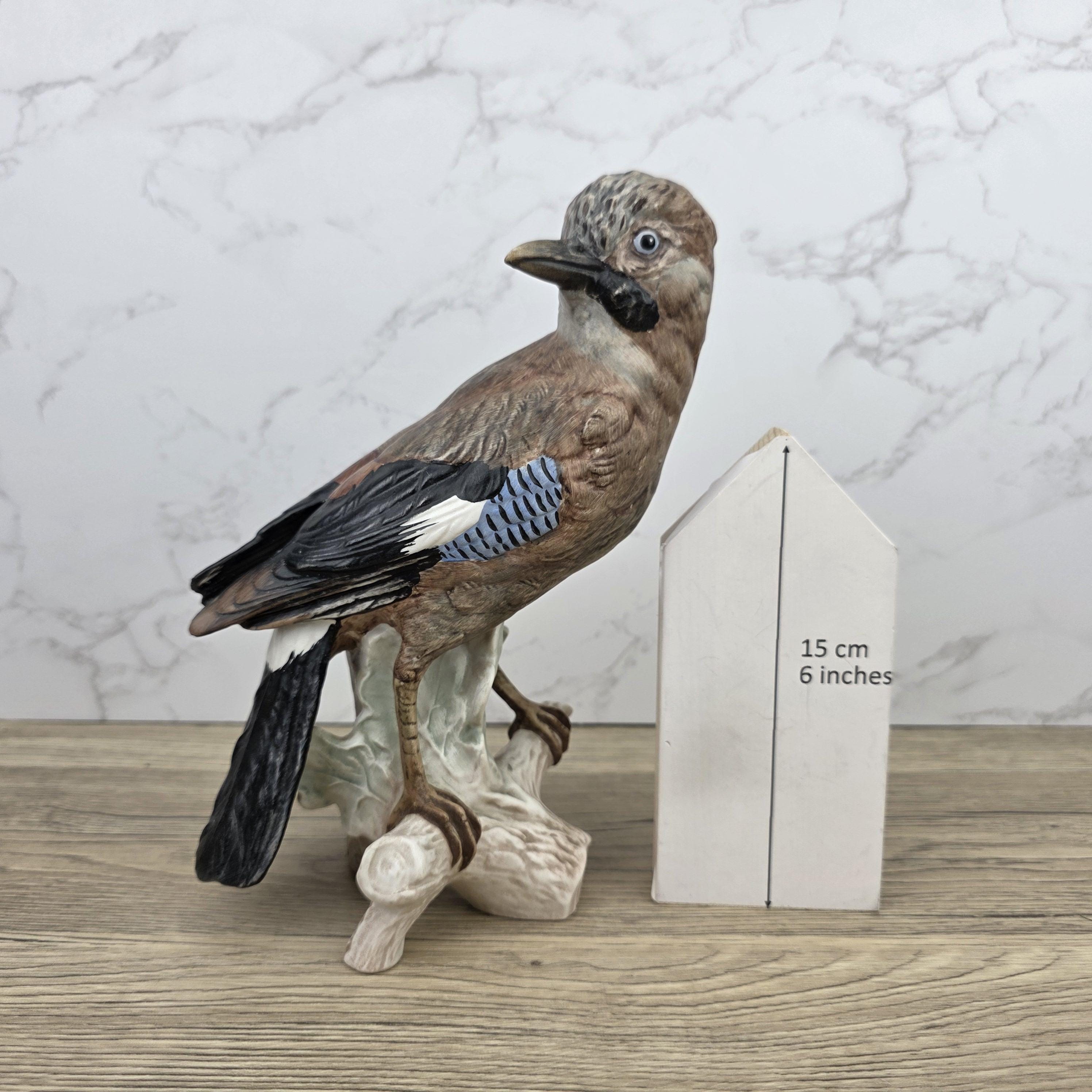 Vintage Goebel Porcelain Bird Figurine Made in W. Germany | Hand Painted Porcelain Sculpture Collectible